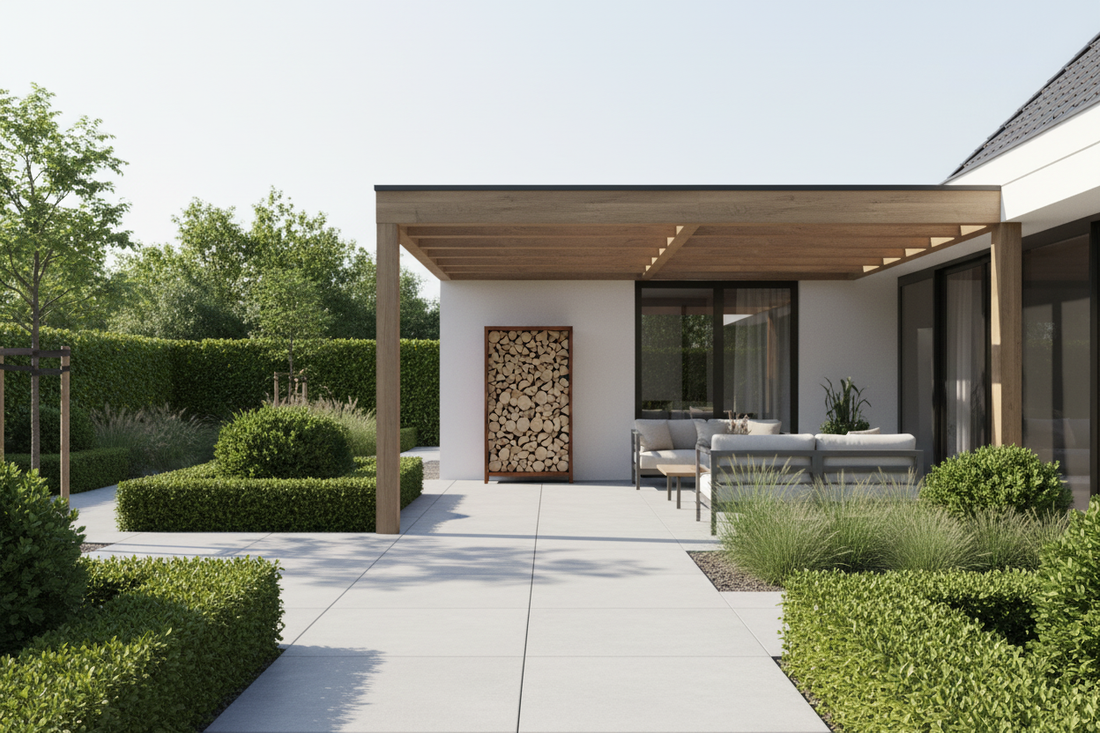 Cortenstaal houtopslag: voordelen en onderhoud uitgelegd