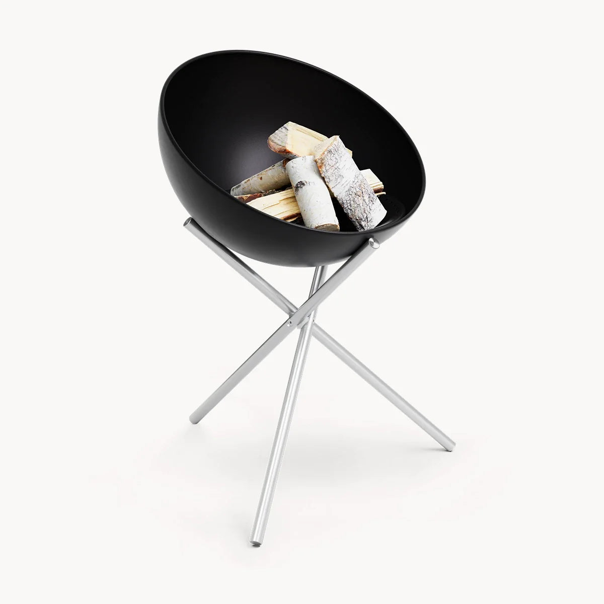 Höfats bowl 57 vuurkorf met driepoot