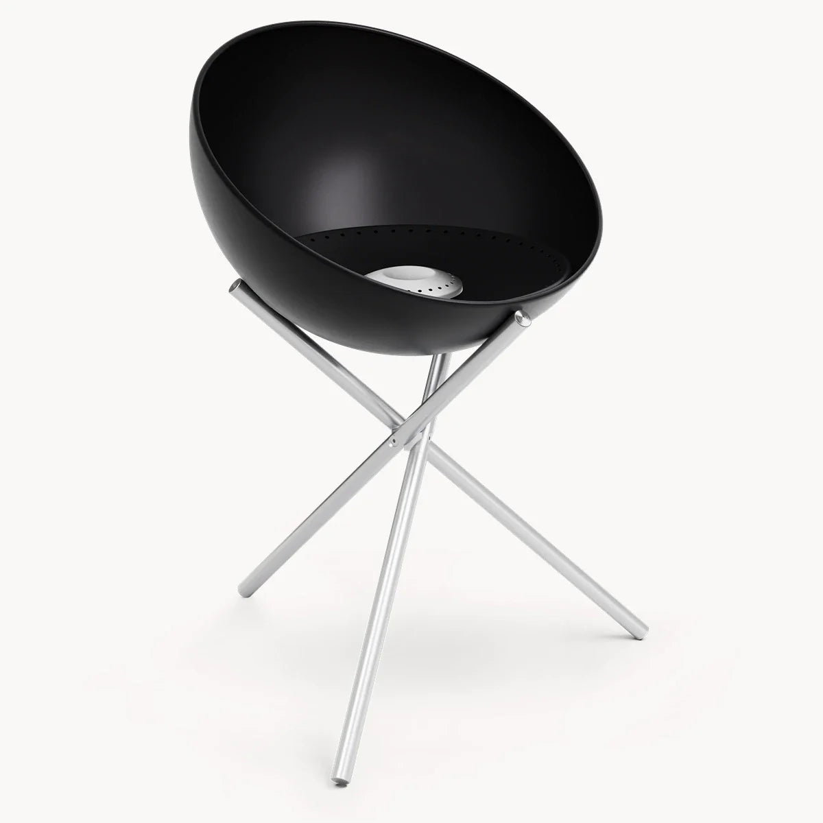 Höfats bowl 70 vuurkorf met driepoot