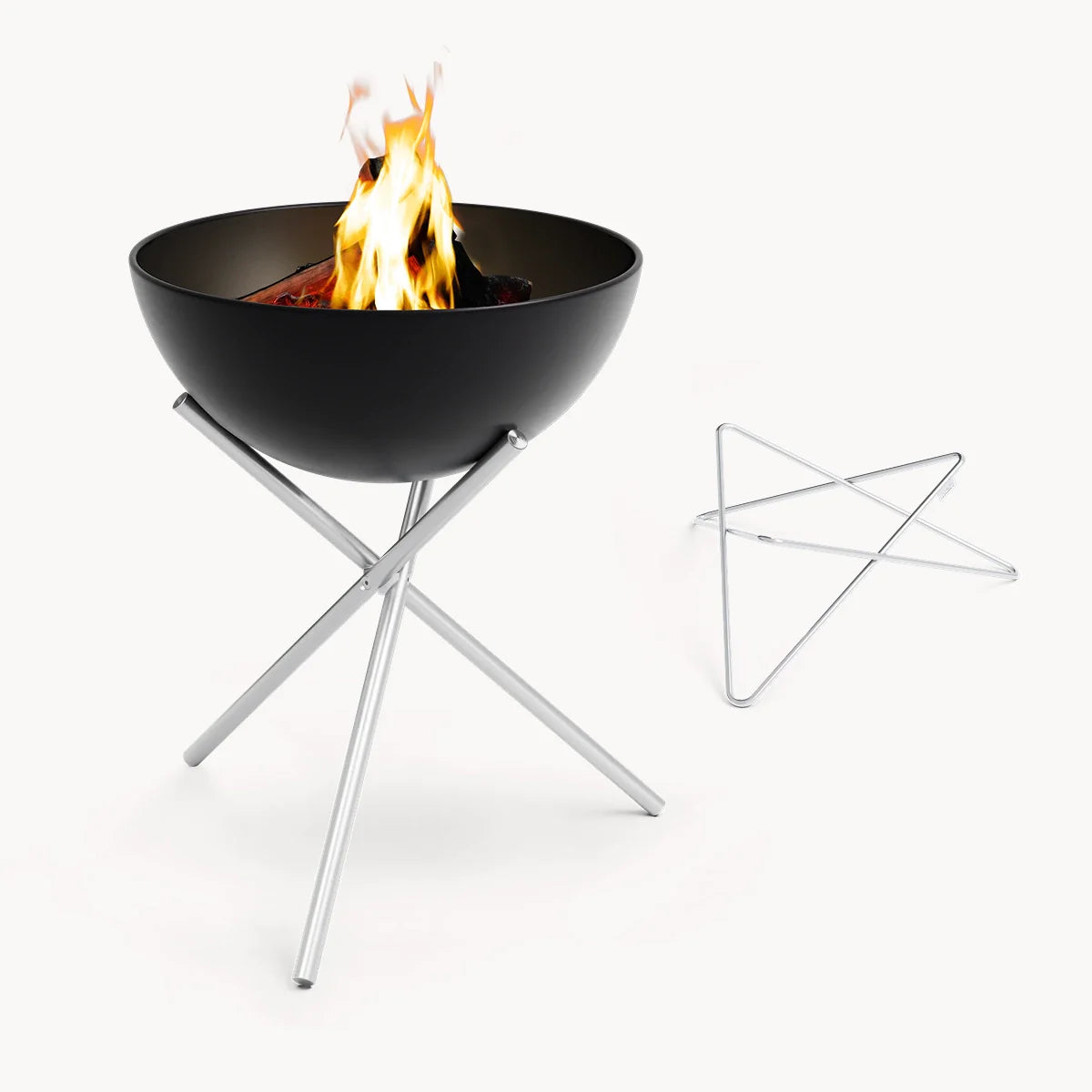 Höfats bowl 57 vuurkorf flex set