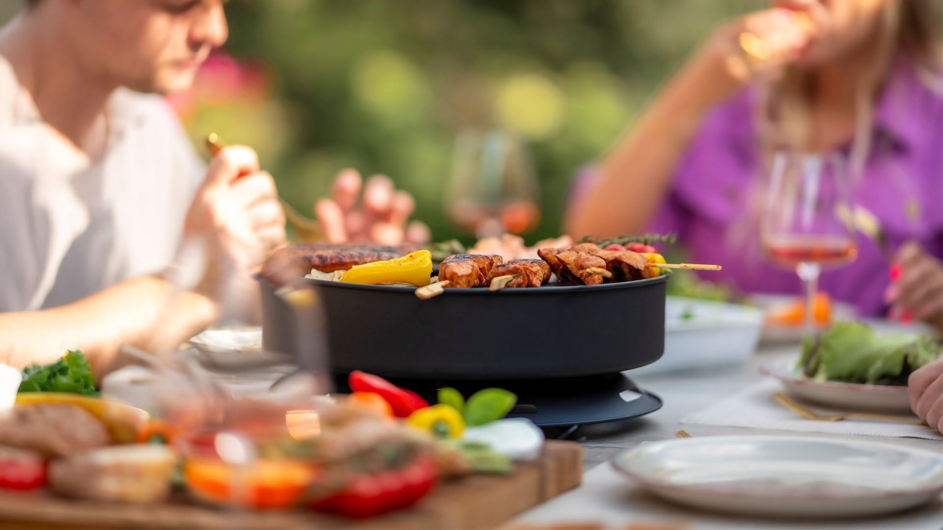 Redfire onyx mesa tafel vuurschaal grill zwart