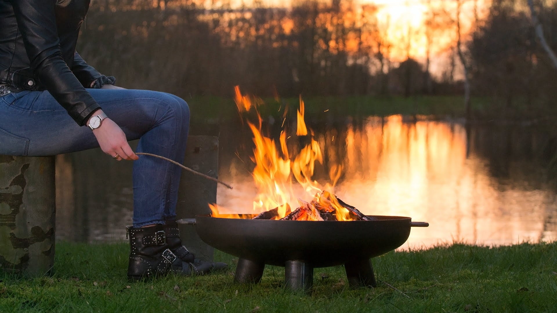 Redfire salo classic vuurschaal 60 cm zwart