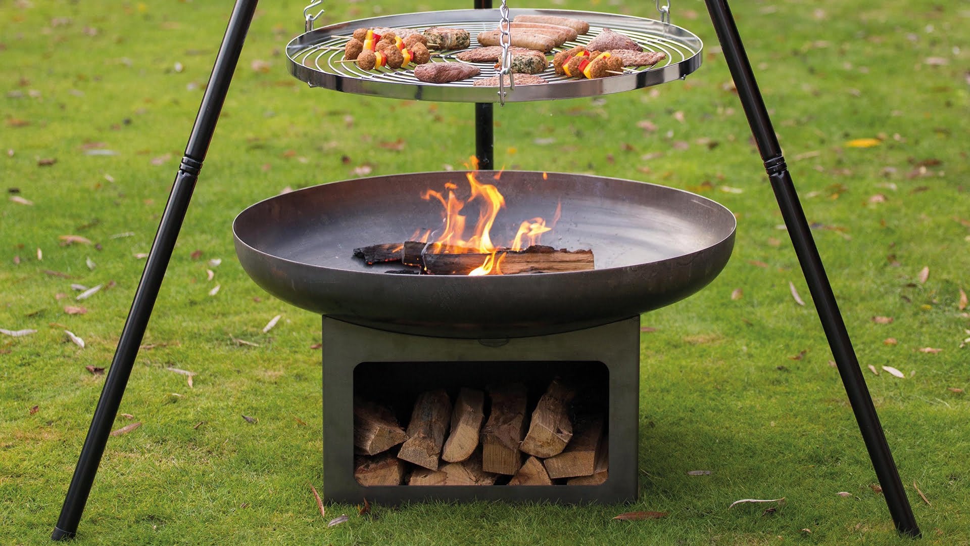 Redfire juva vuurschaal zwart industrieel