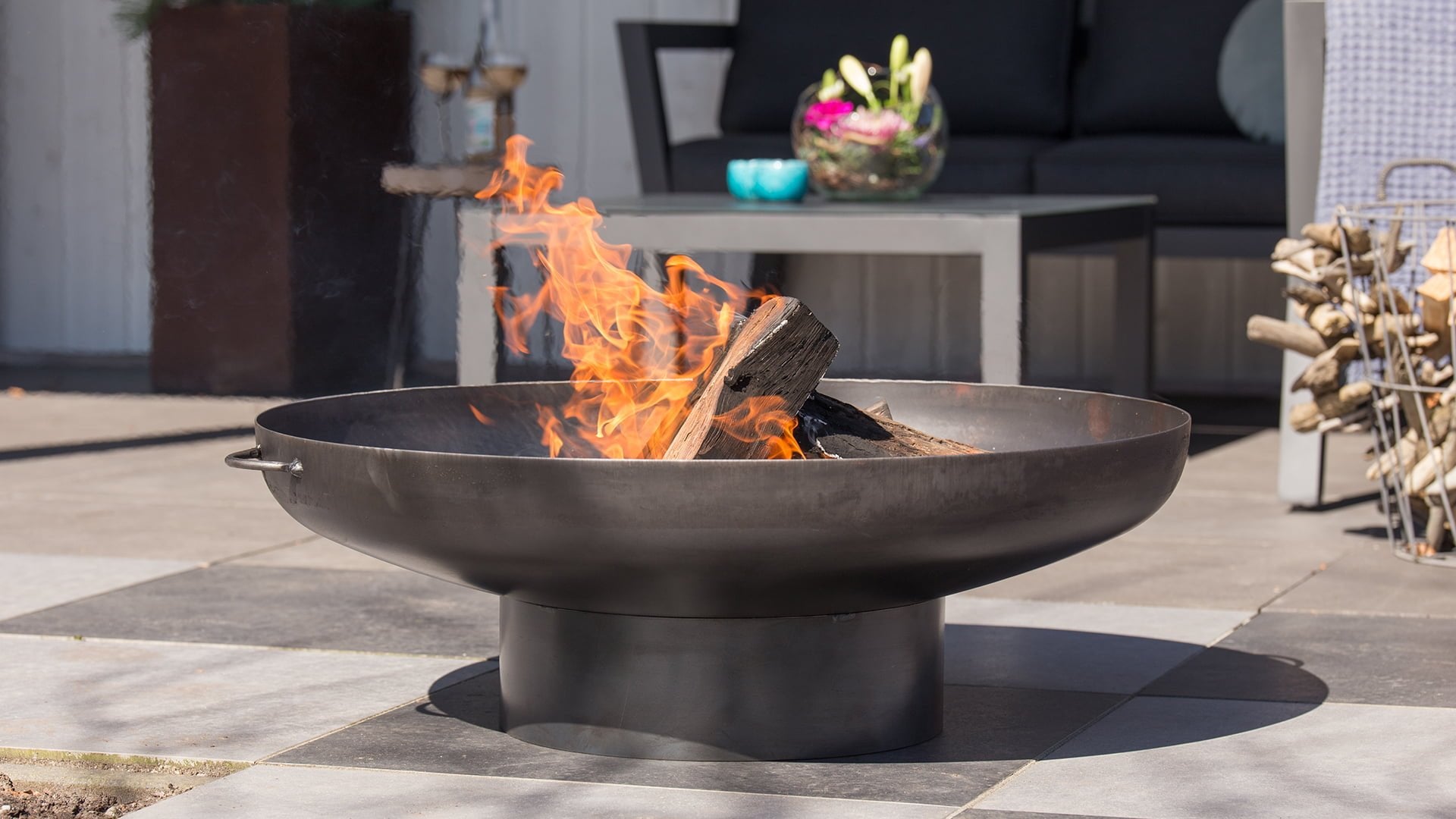 Redfire oulu vuurschaal industrieel