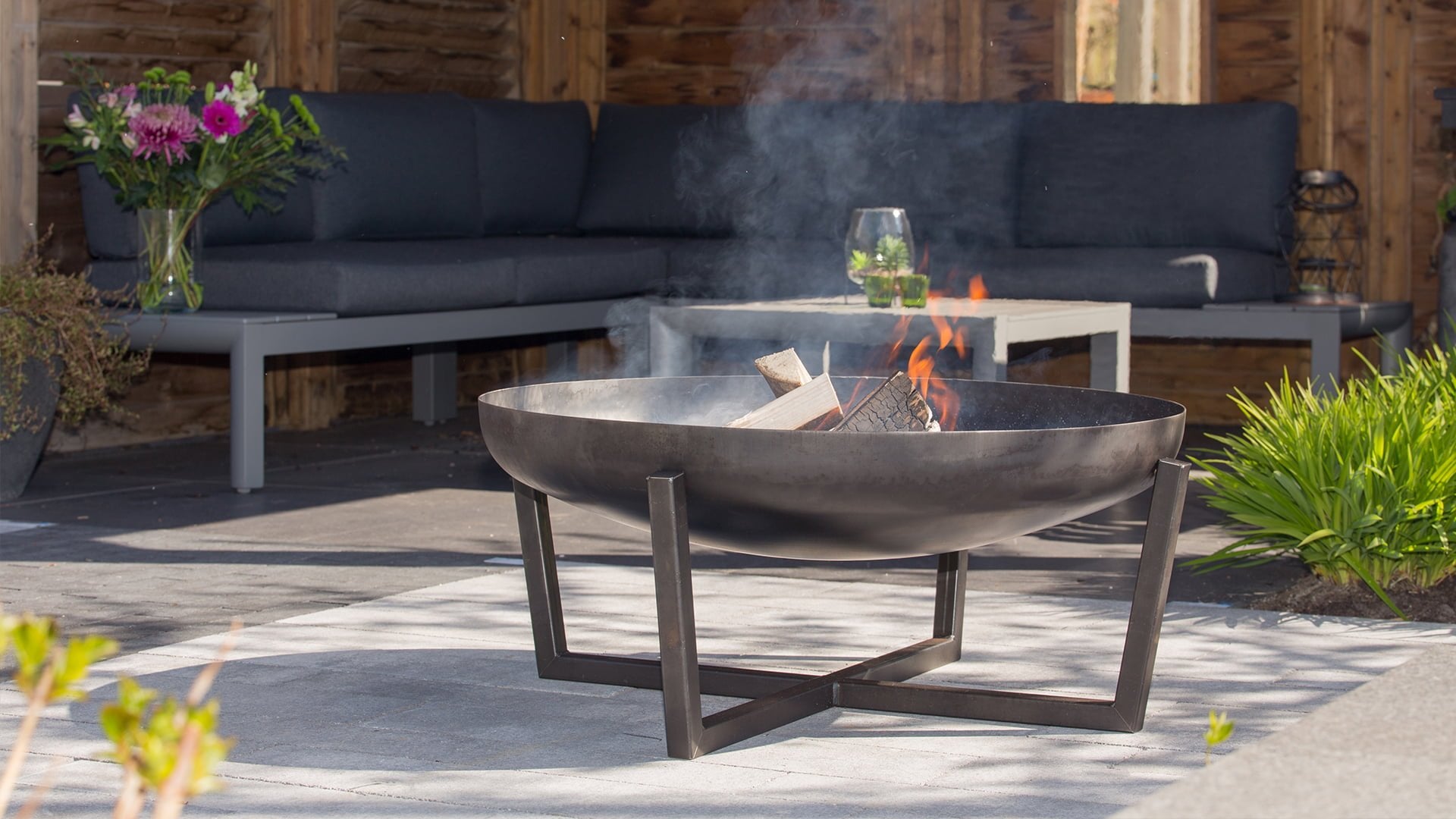 Redfire tornio vuurschaal industrieel