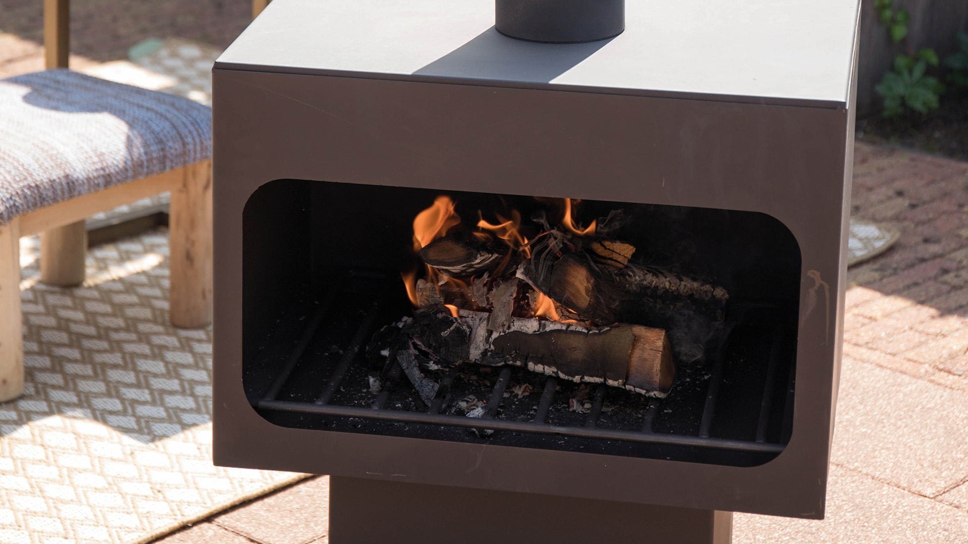 Redfire jersey vuurhaard XL zwart