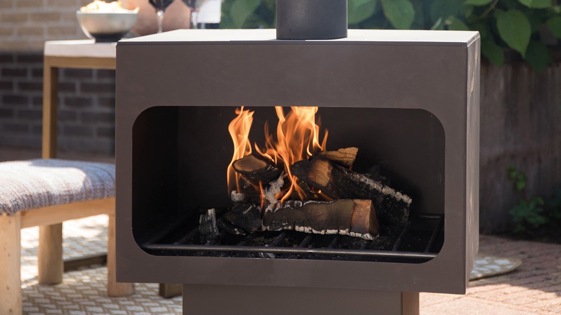 Redfire jersey vuurhaard XL zwart