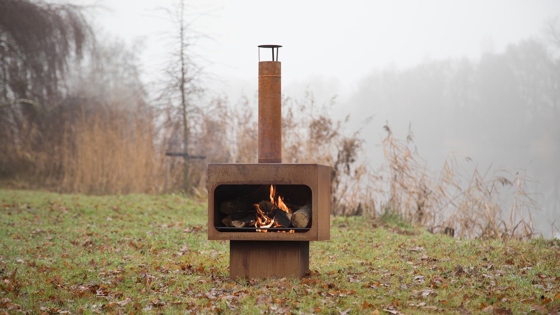 Redfire jersey vuurhaard XL roest