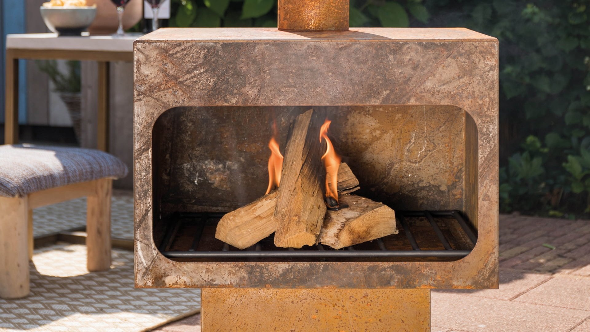 Redfire jersey vuurhaard XL roest