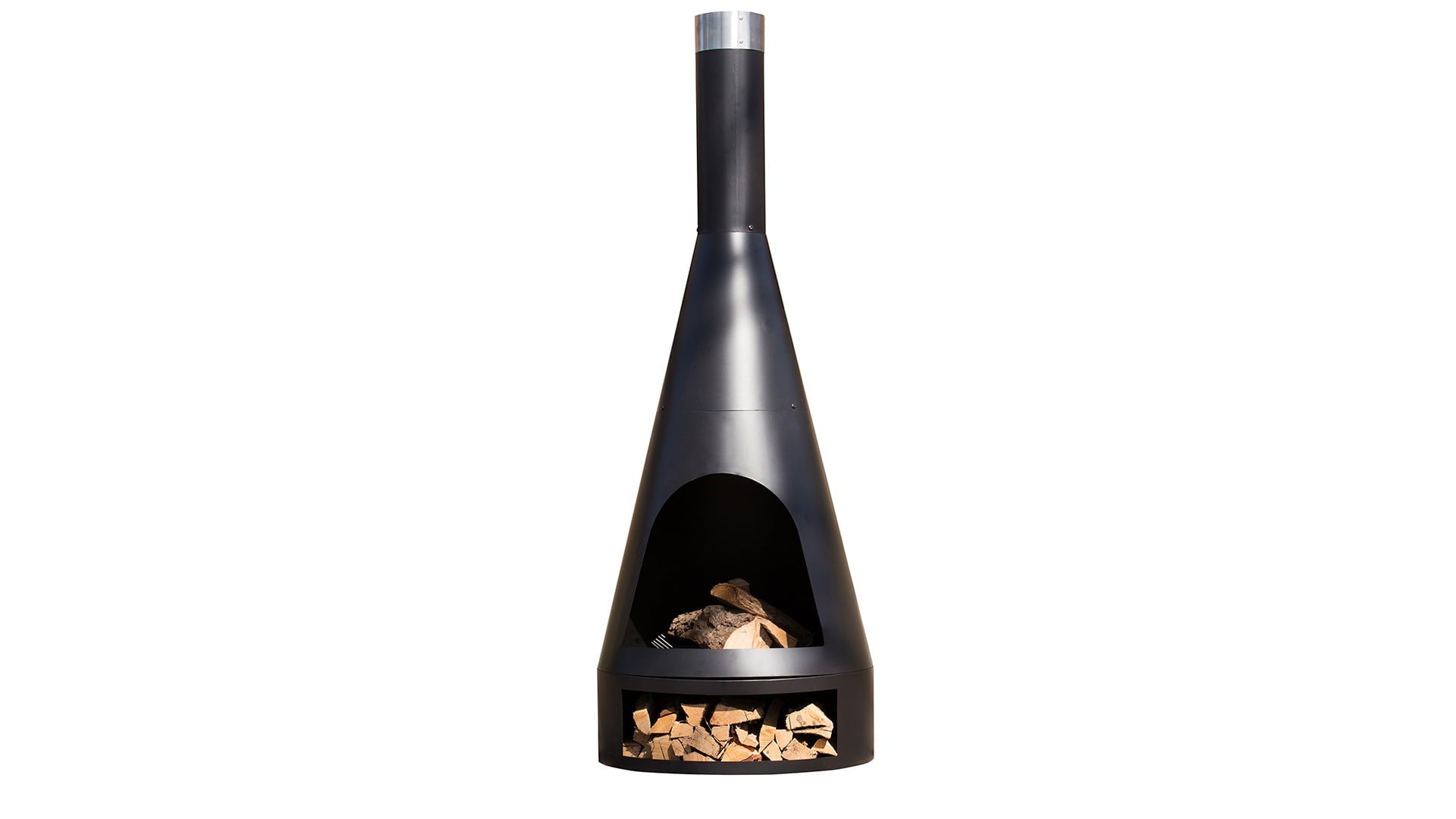 Redfire kingston vuurhaard groot zwart