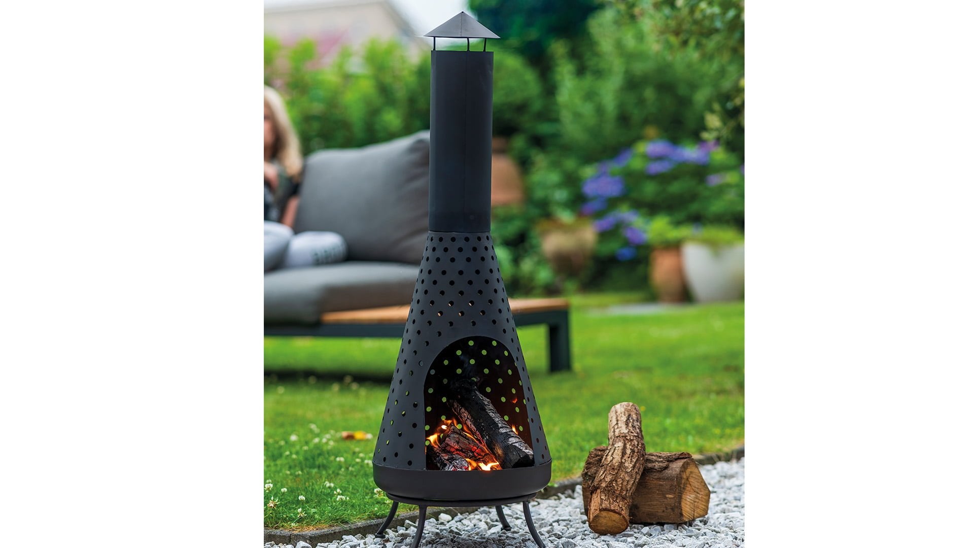 Redfire napa vuurhaard zwart