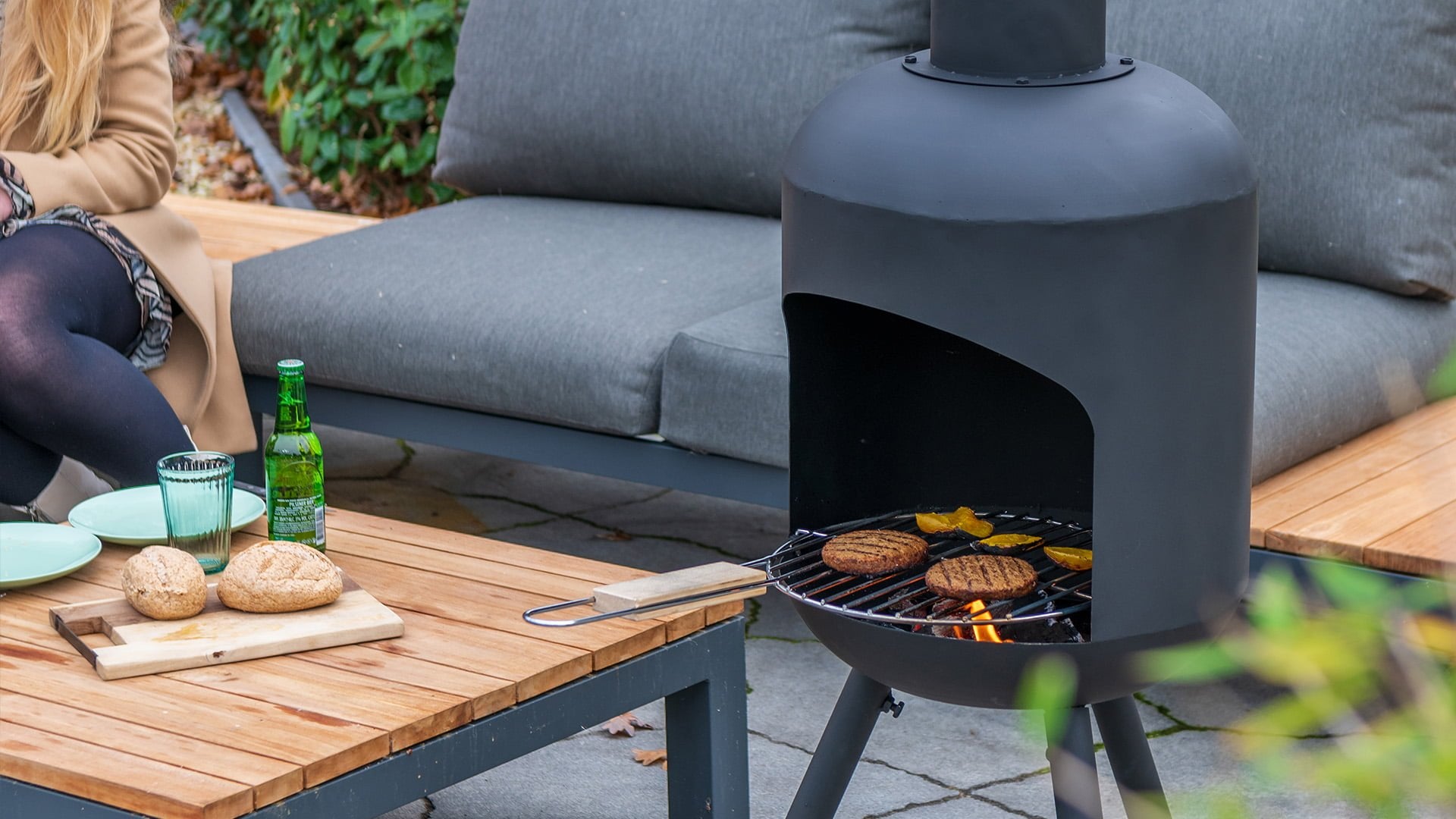 Redfire fuego vuurhaard groot zwart