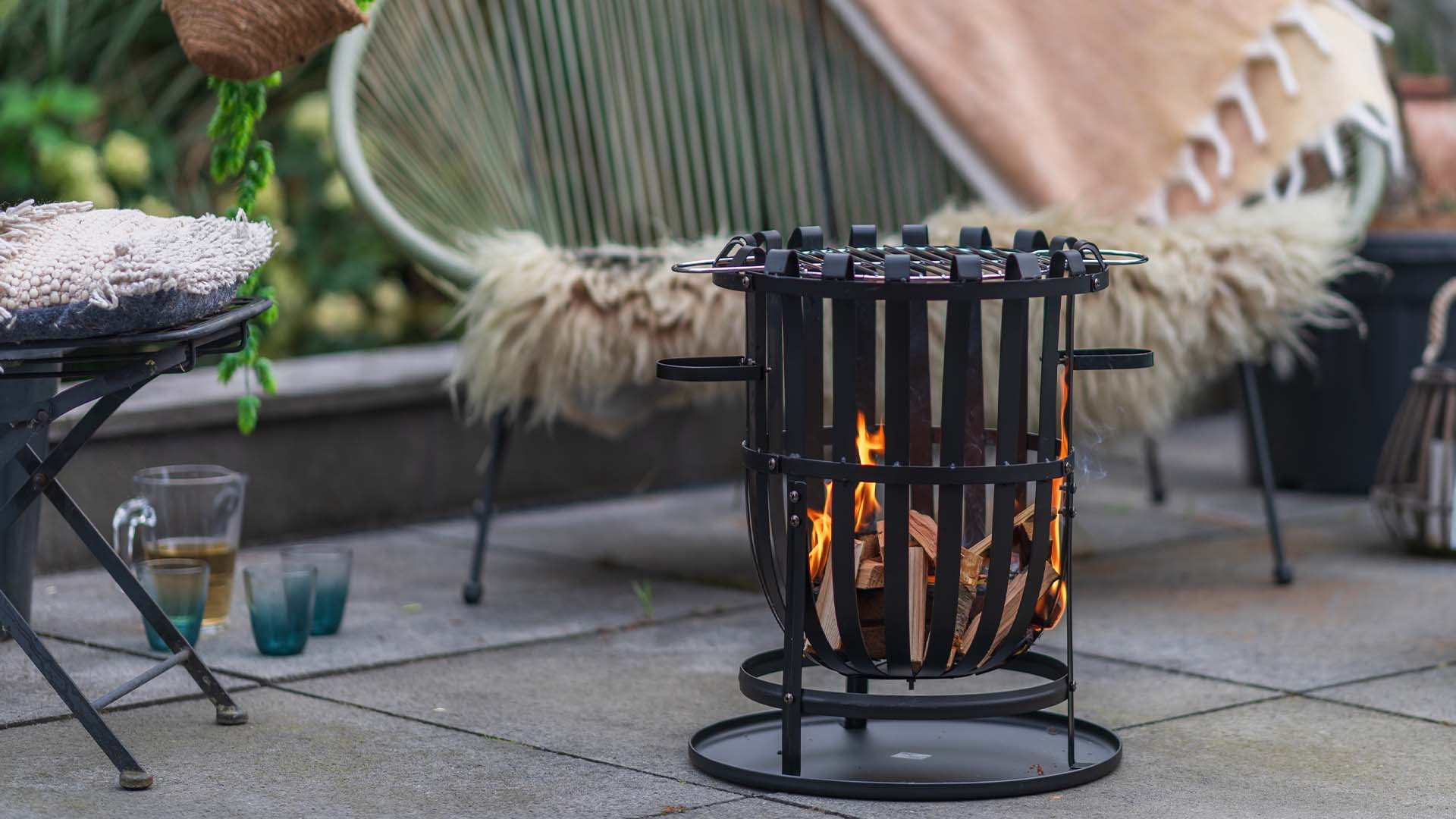 Redfire dallas vuurkorf zwart