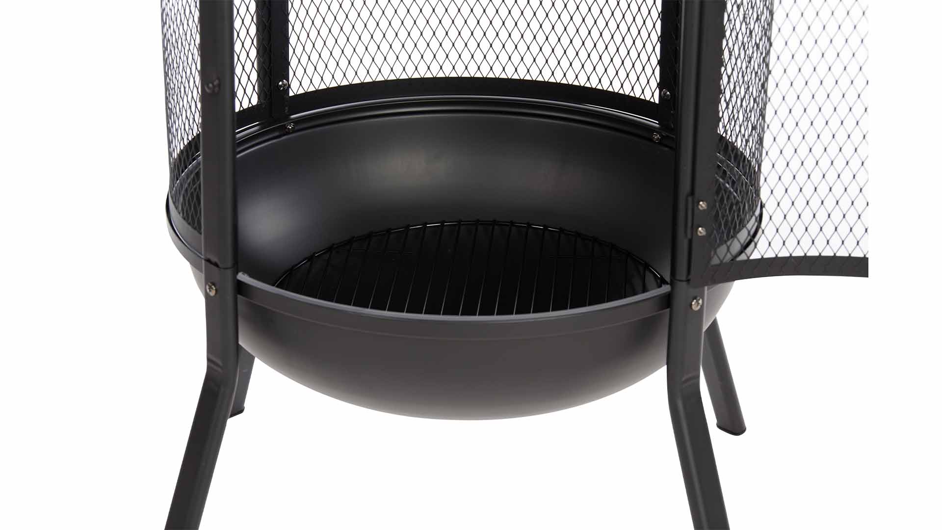 Redfire kansas vuurschaal zwart