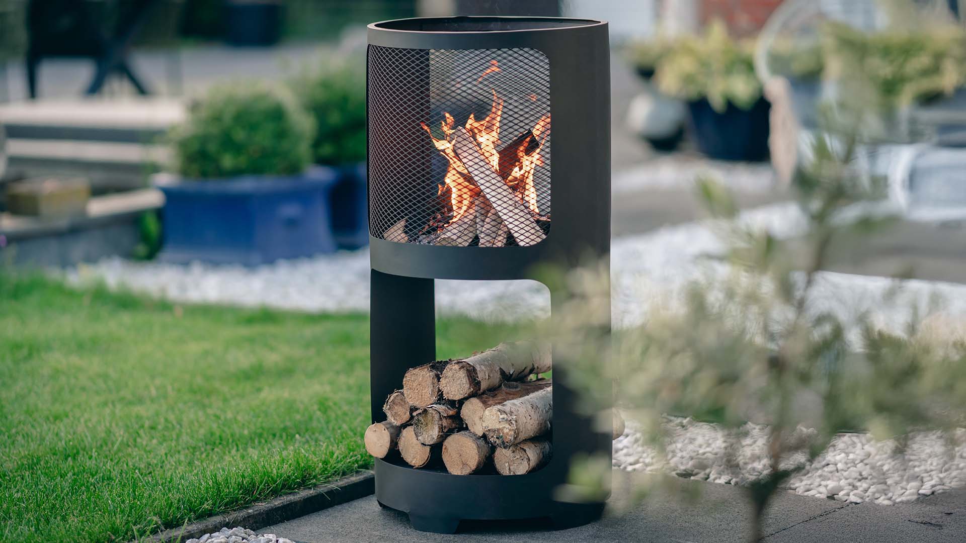 Redfire buffalo vuurkorf zwart