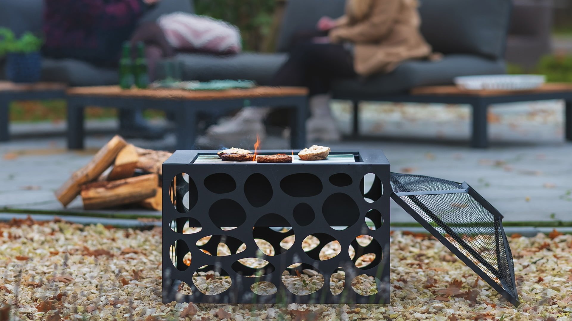 Redfire mikor vuurschaal zwart