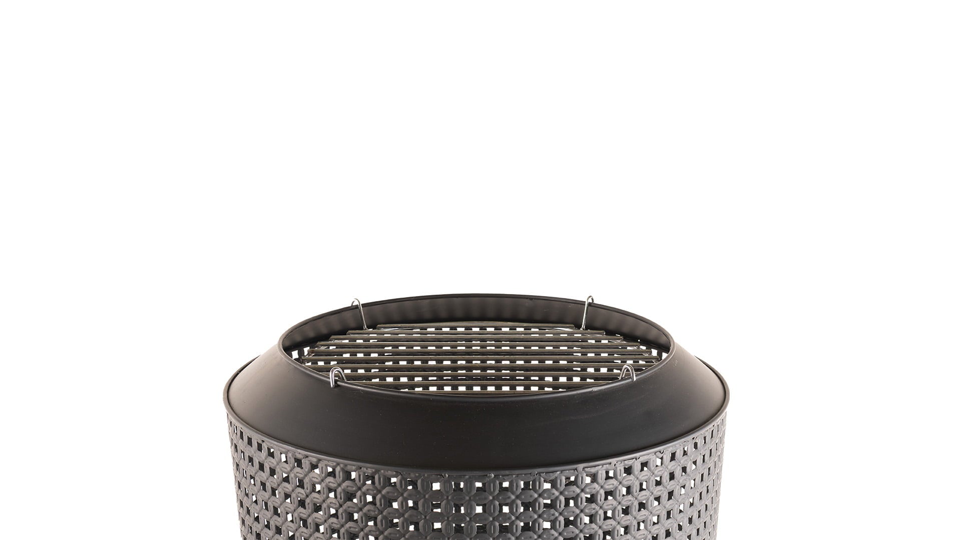 Redfire midland vuurkorf met BBQ grill zwart