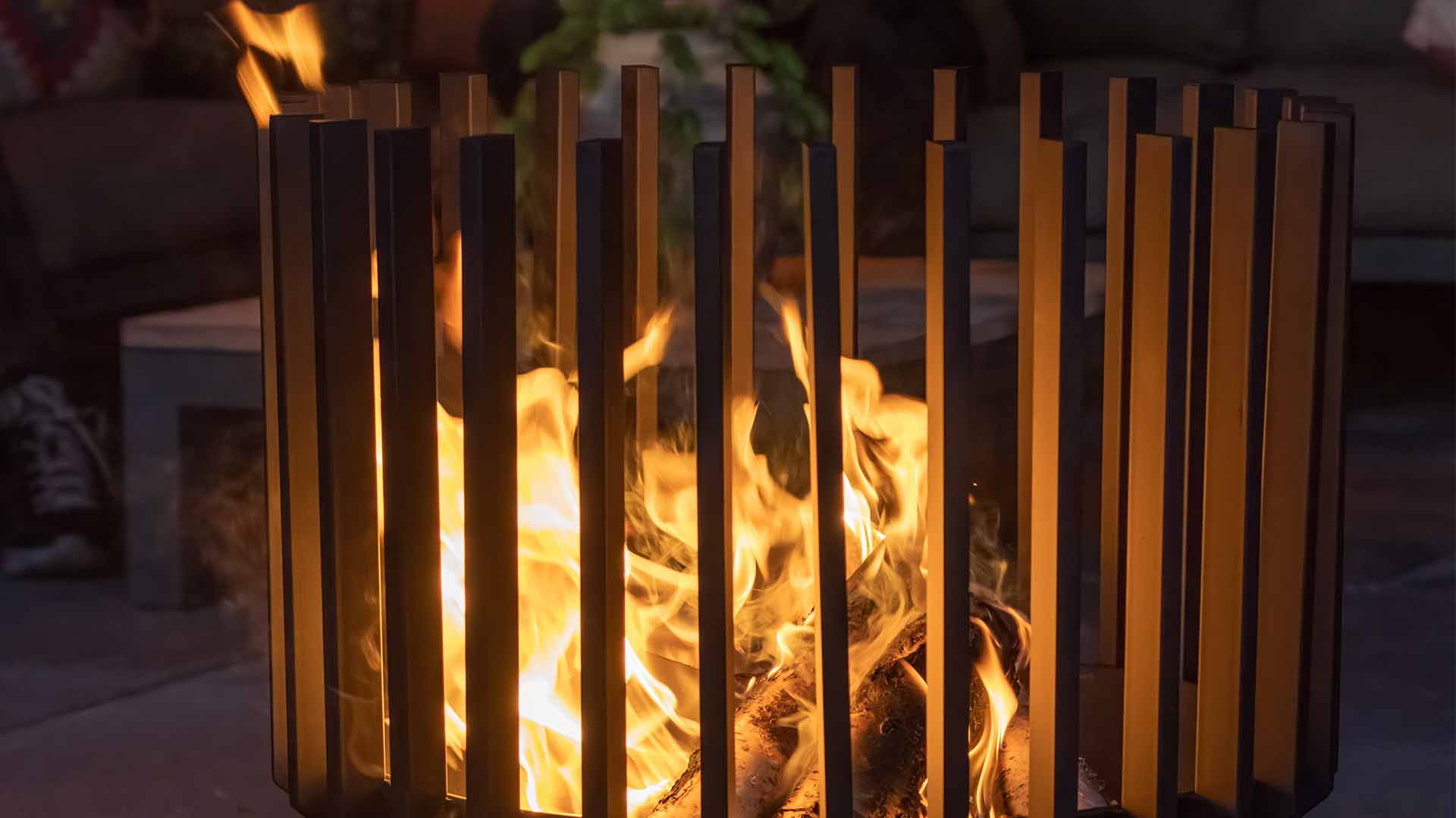 Redfire irving vuurkorf large zwart