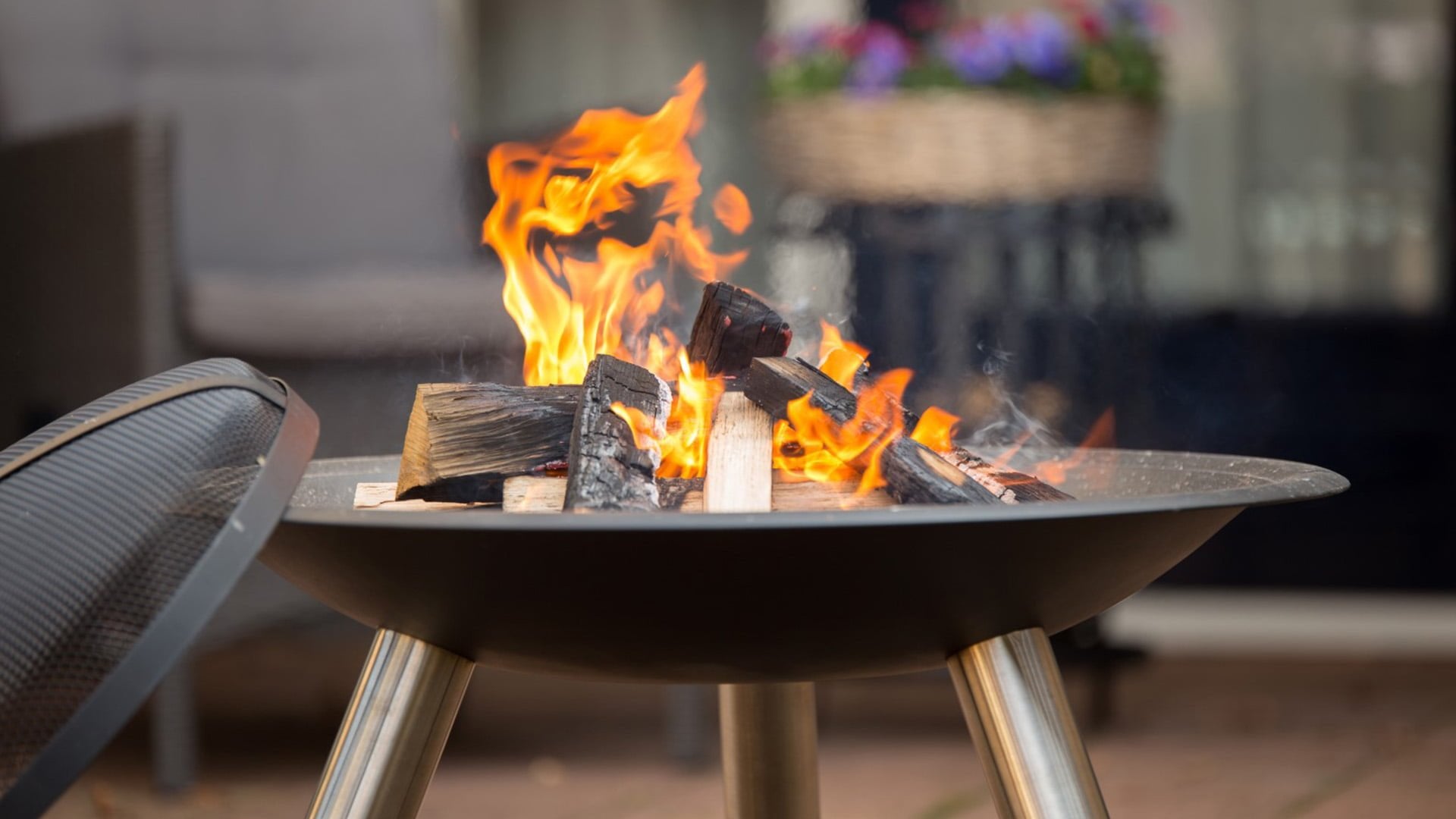 Redfire chicago vuurschaal zwart