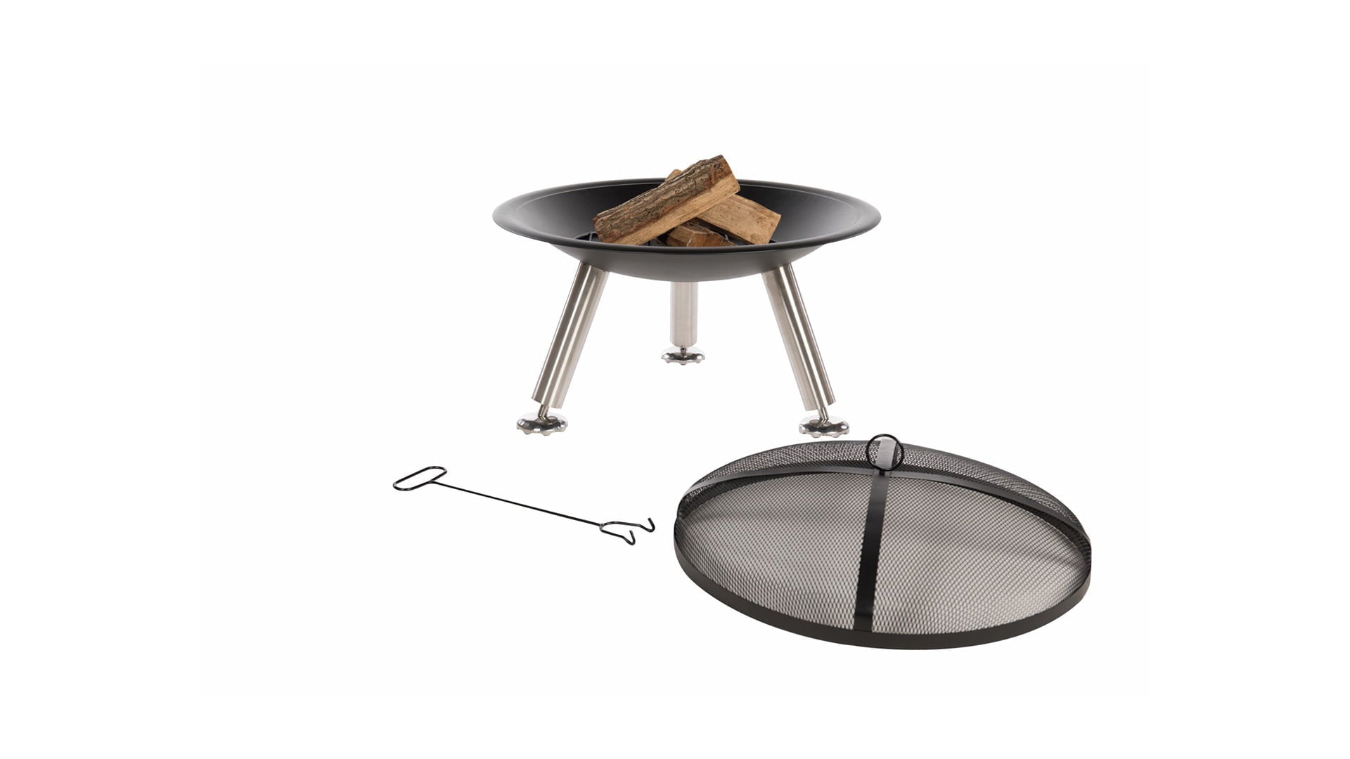 Redfire chicago vuurschaal zwart