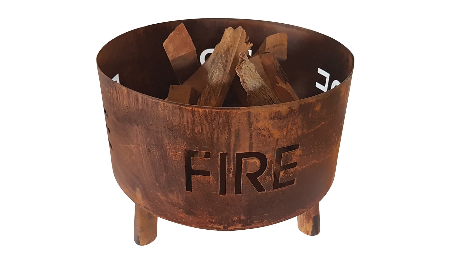 Redfire fulla vuurkorf handmade roest