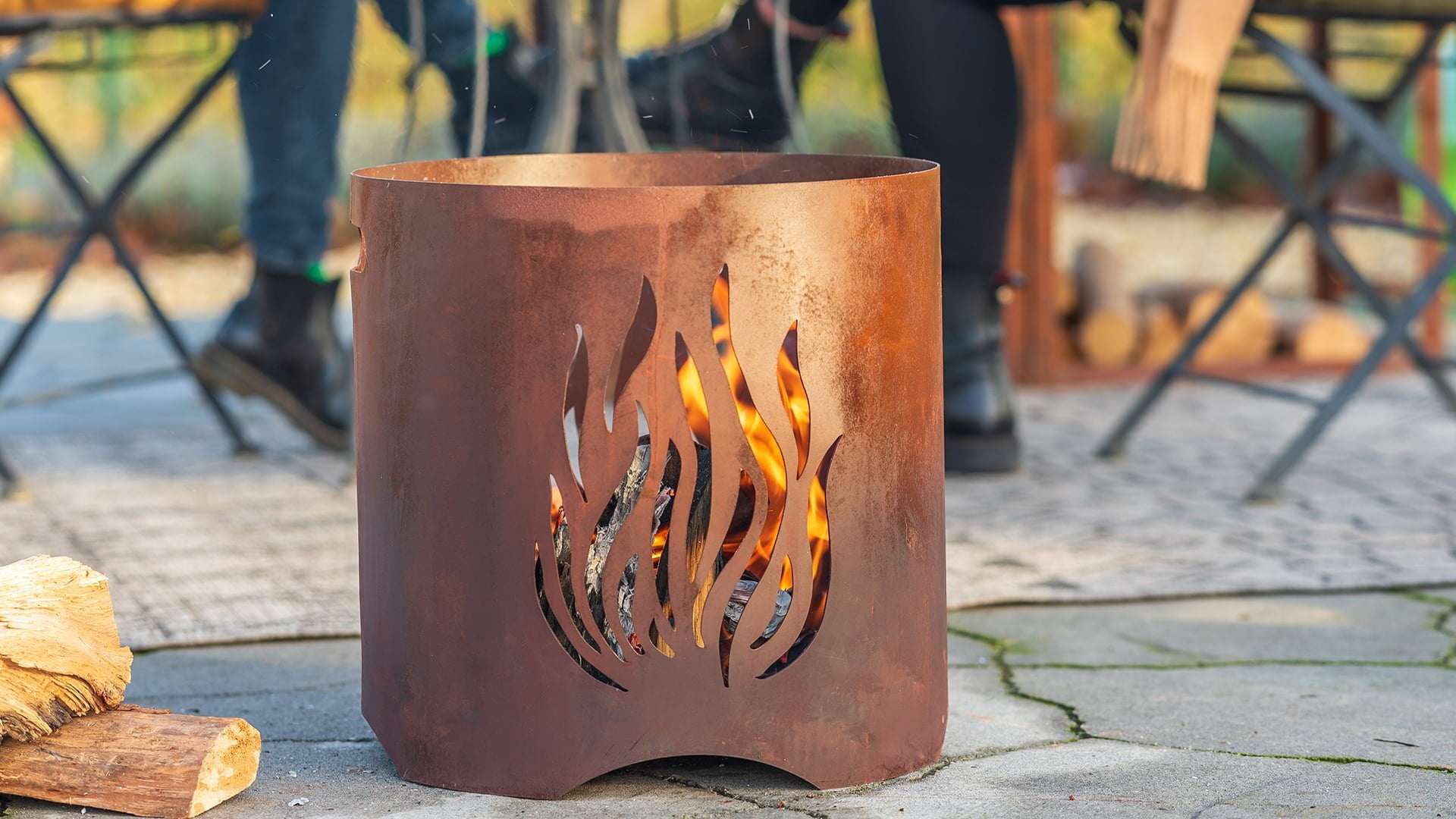 Redfire kiruna vuurkorf handmade roest