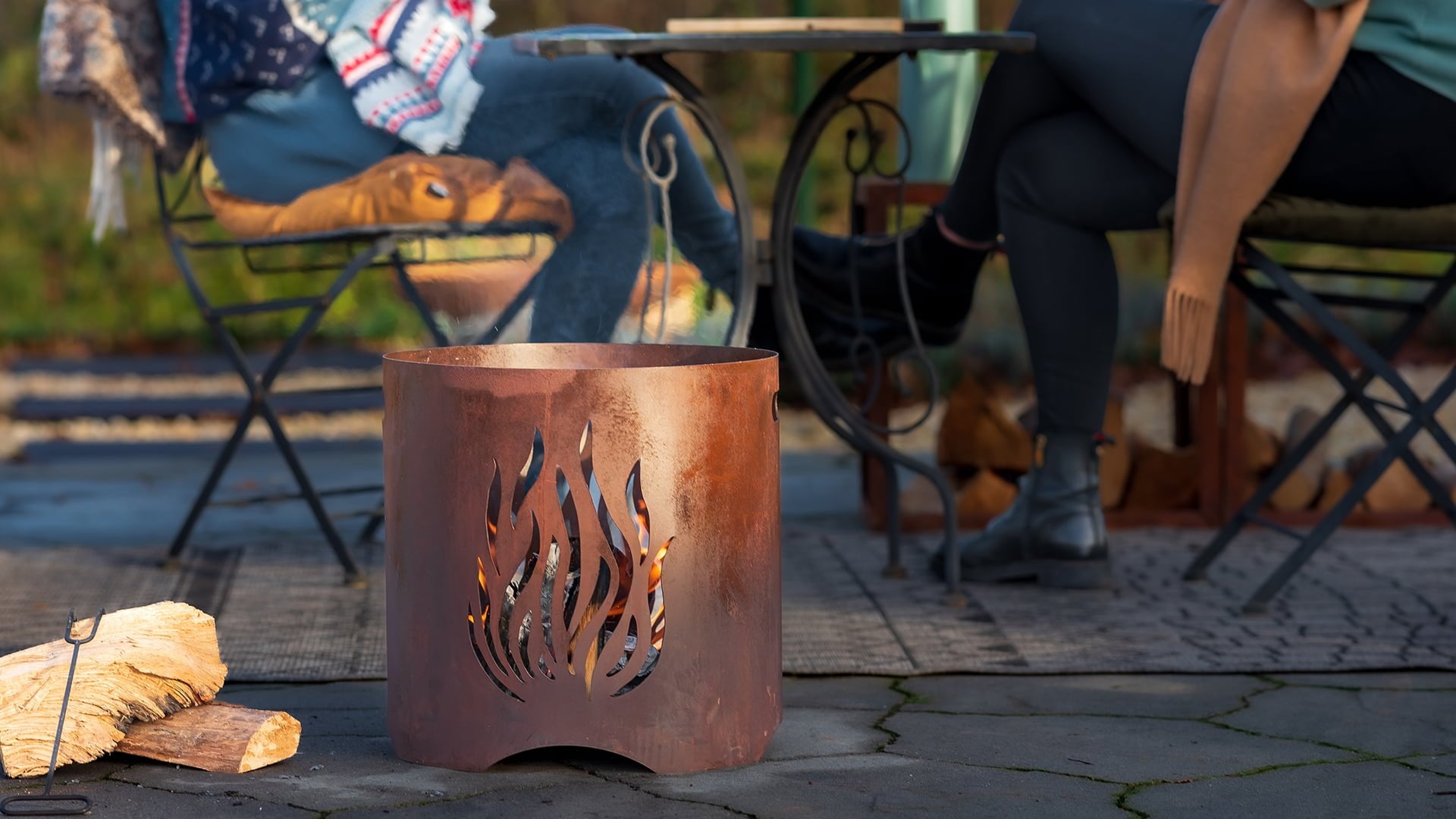 Redfire kiruna vuurkorf handmade roest