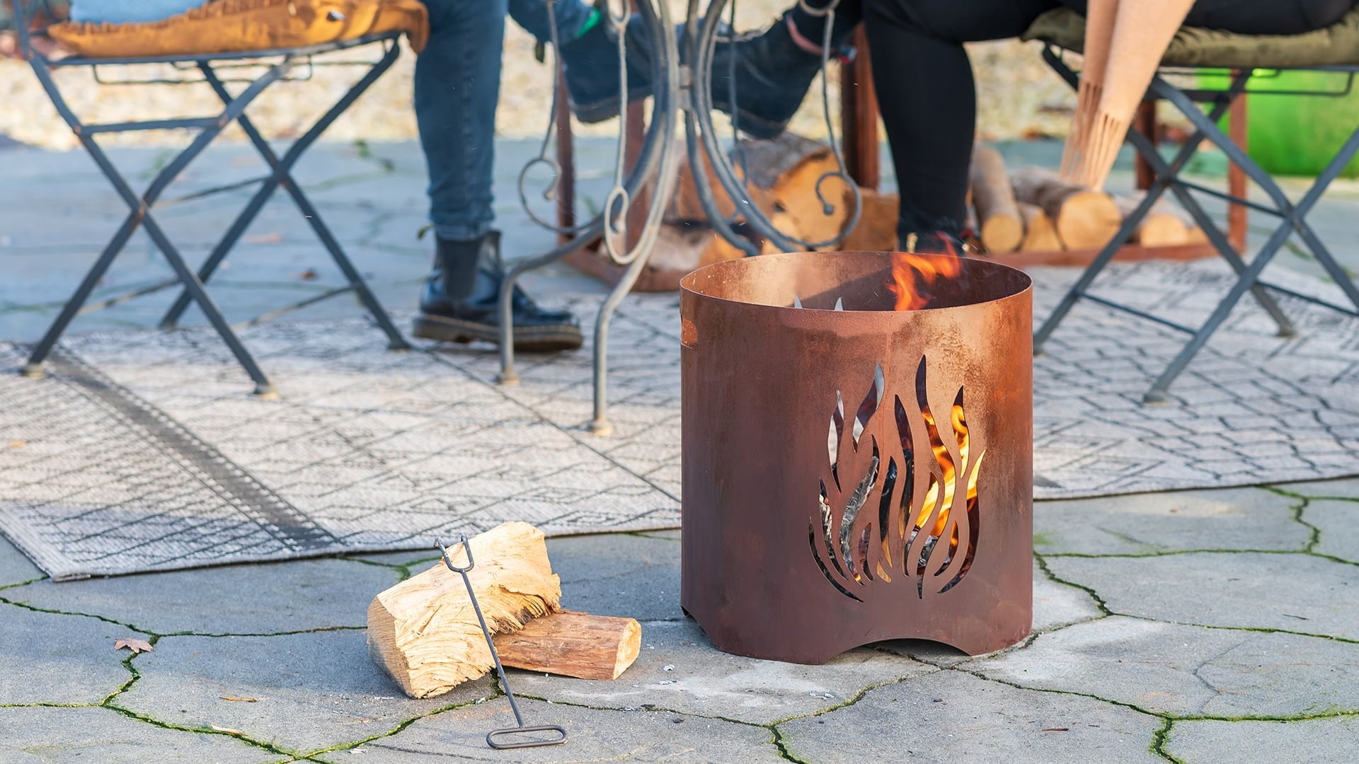 Redfire kiruna vuurkorf handmade roest