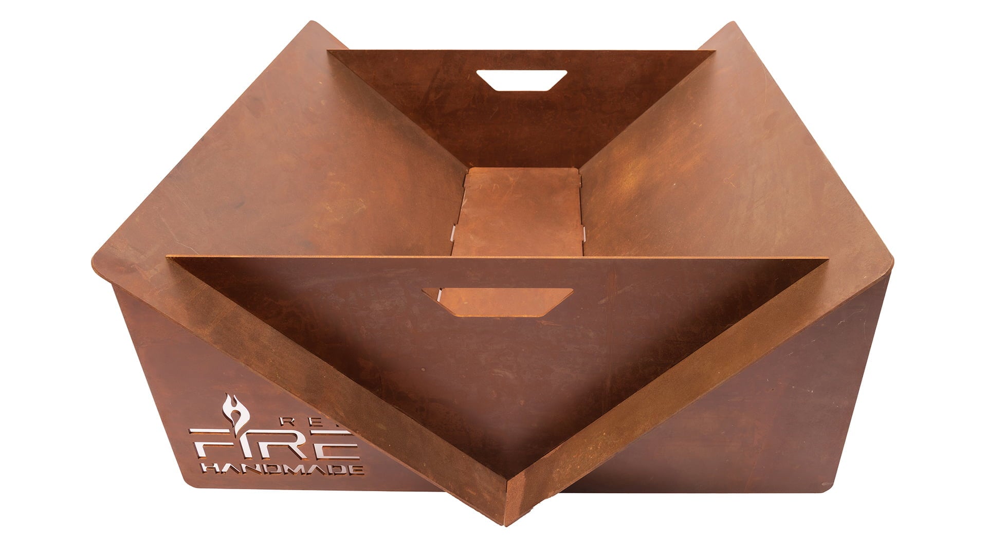 Redfire v vuurschaal handmade roest