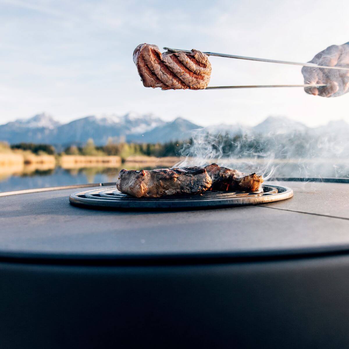 Höfats bowl 70 sear grate gietijzeren rooster