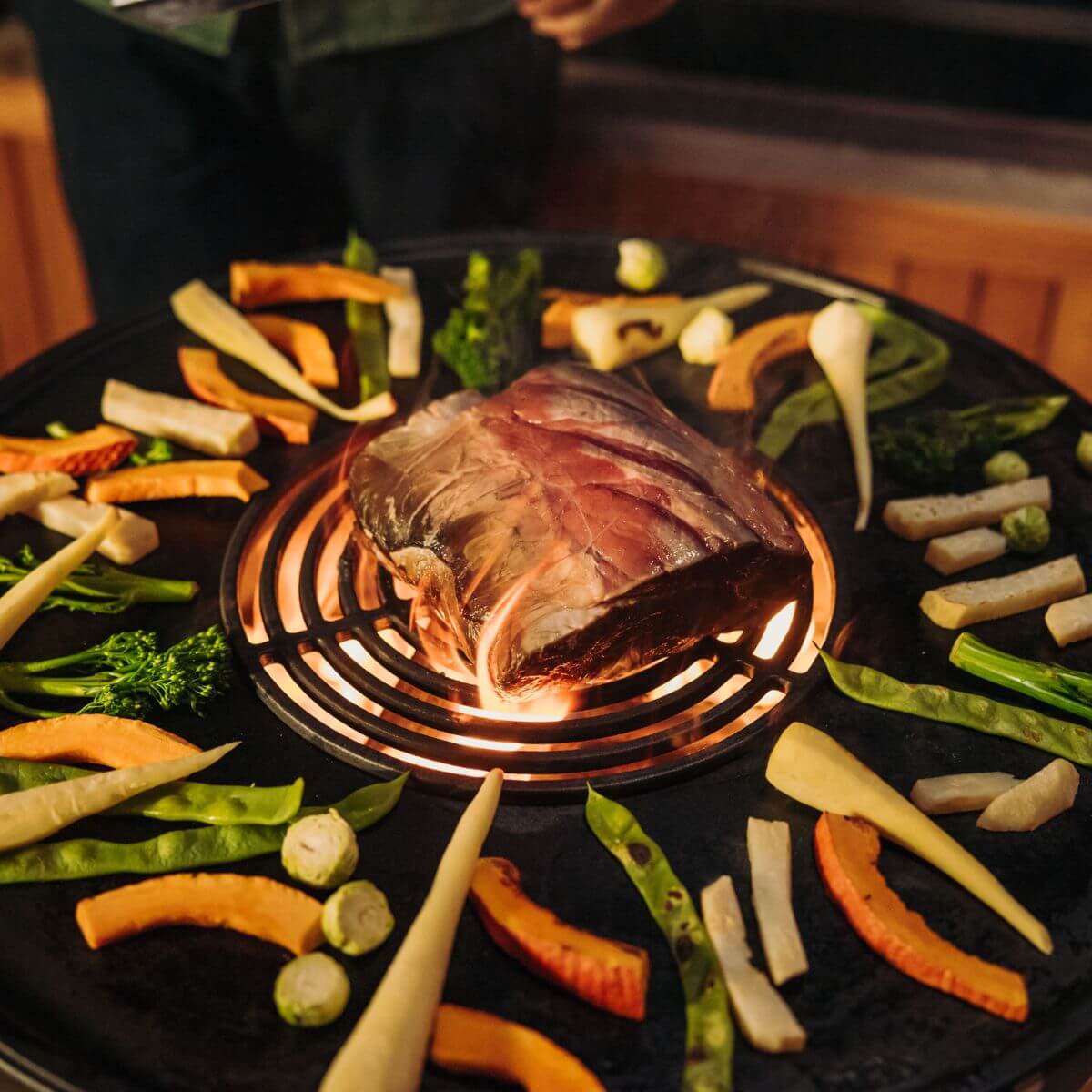 Höfats bowl 70 sear grate gietijzeren rooster