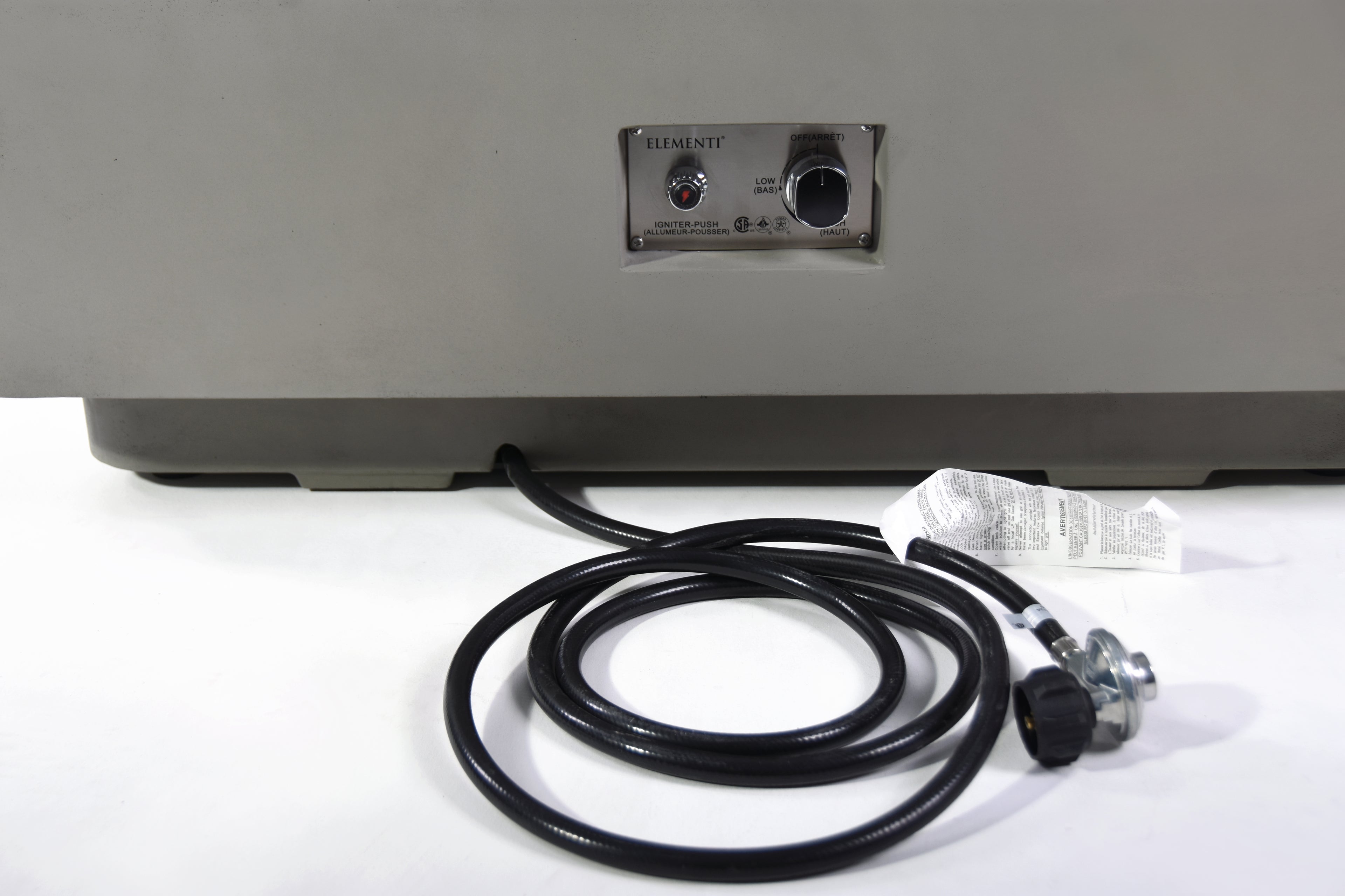 Elementi lucerne vuurtafel gas