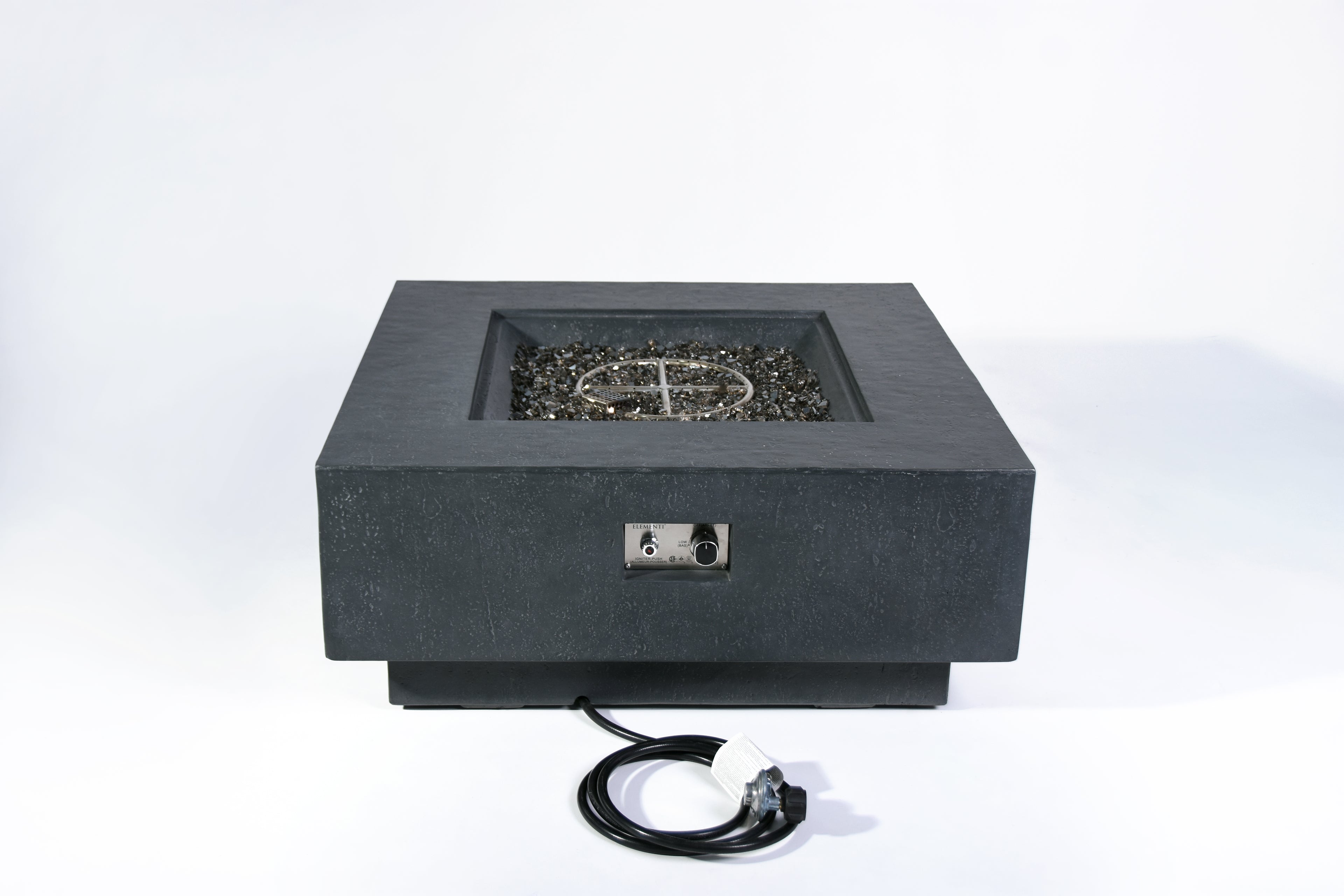 Elementi bergen vuurtafel gas