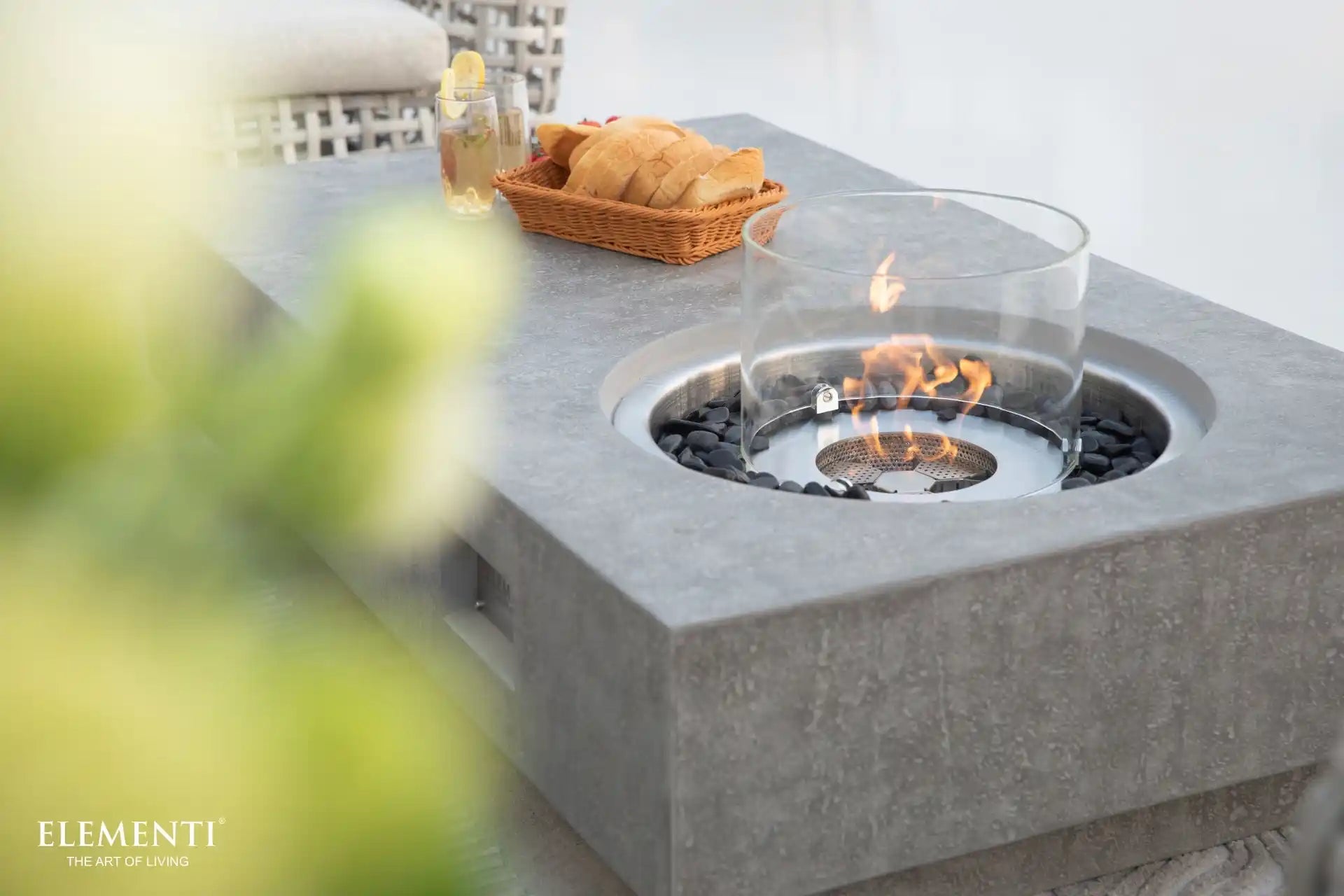 Elementi metropolis vuurtafel bio-ethanol