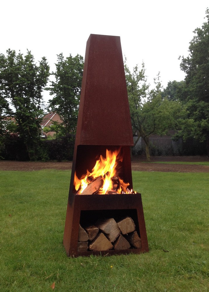 GardenmaxX pular XL tuinhaard corten