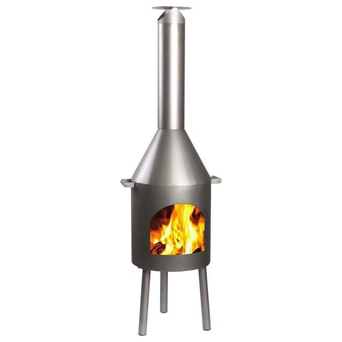 GardenmaxX cotopaxi Inox tuinhaard rvs
