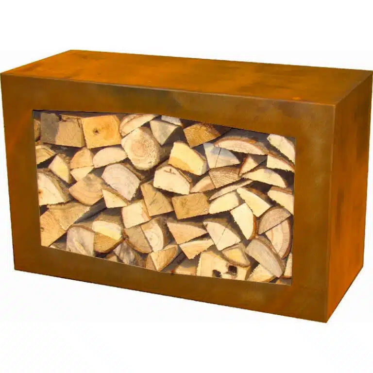 GardenmaxX houtopslag corten