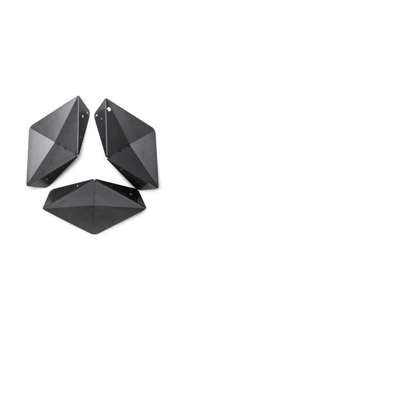 Höfats triple 65, 90 en 120 – vuur, grillen en accessoires