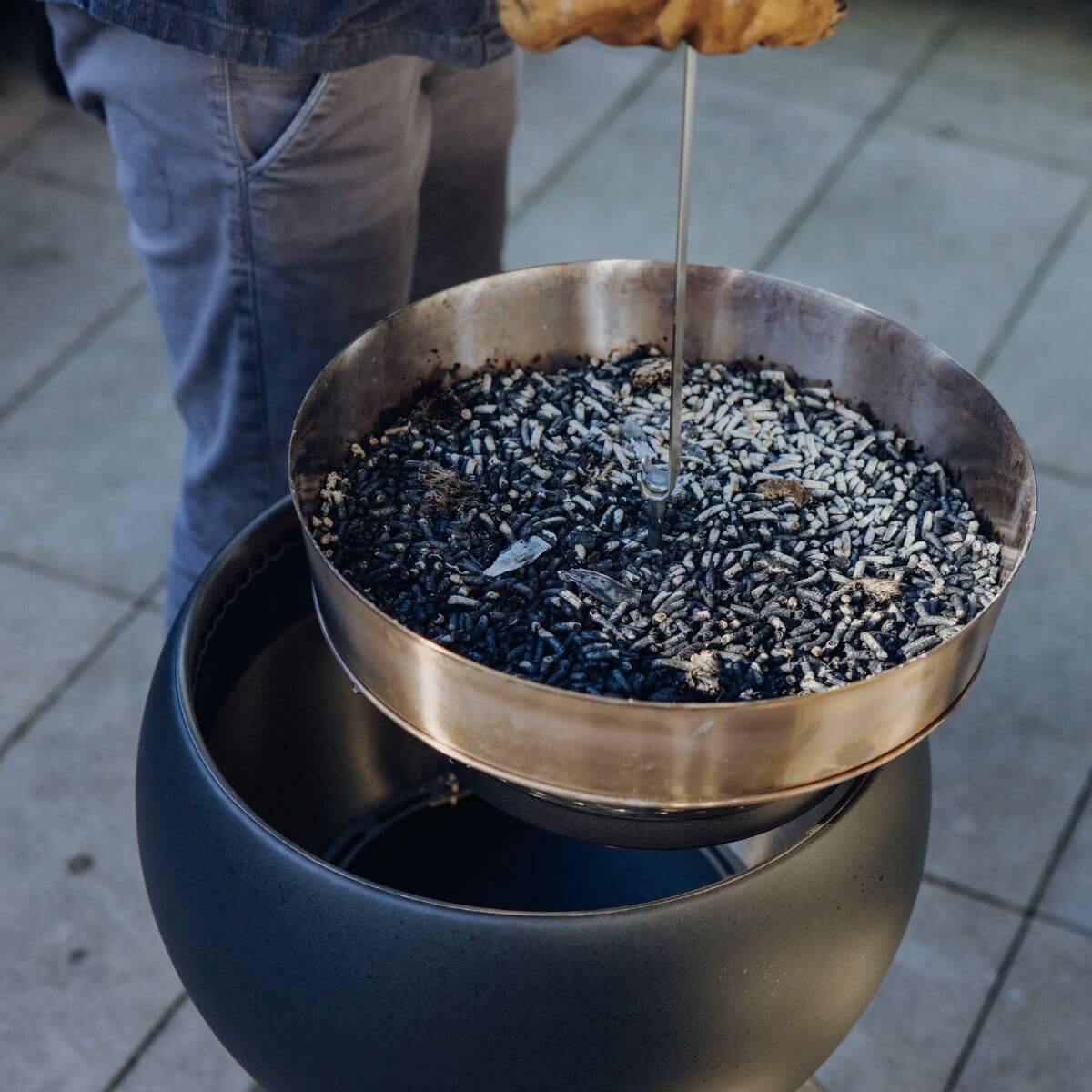 Höfats moon 45 asschaal verlenging