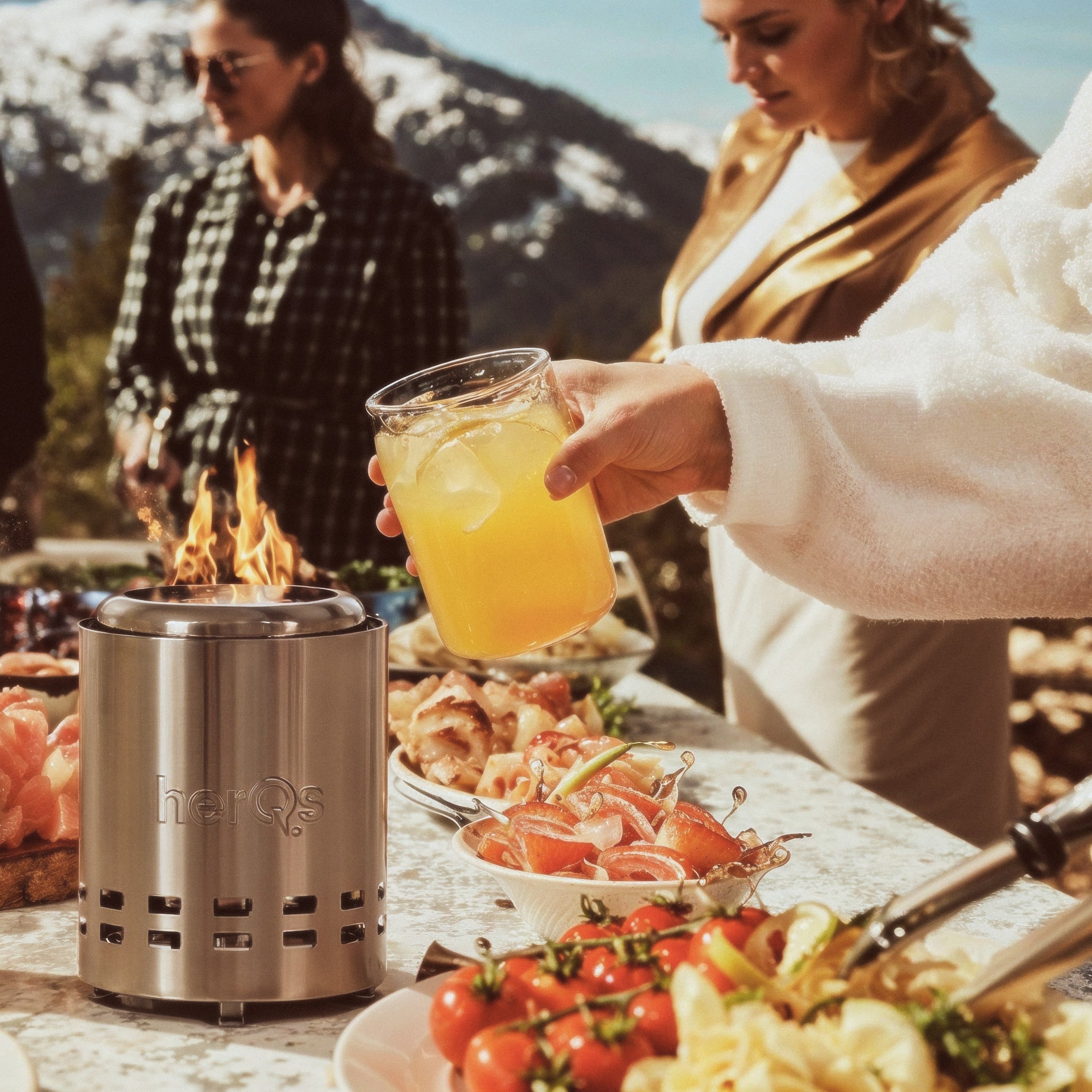 HerQs smokeless firepit mighty