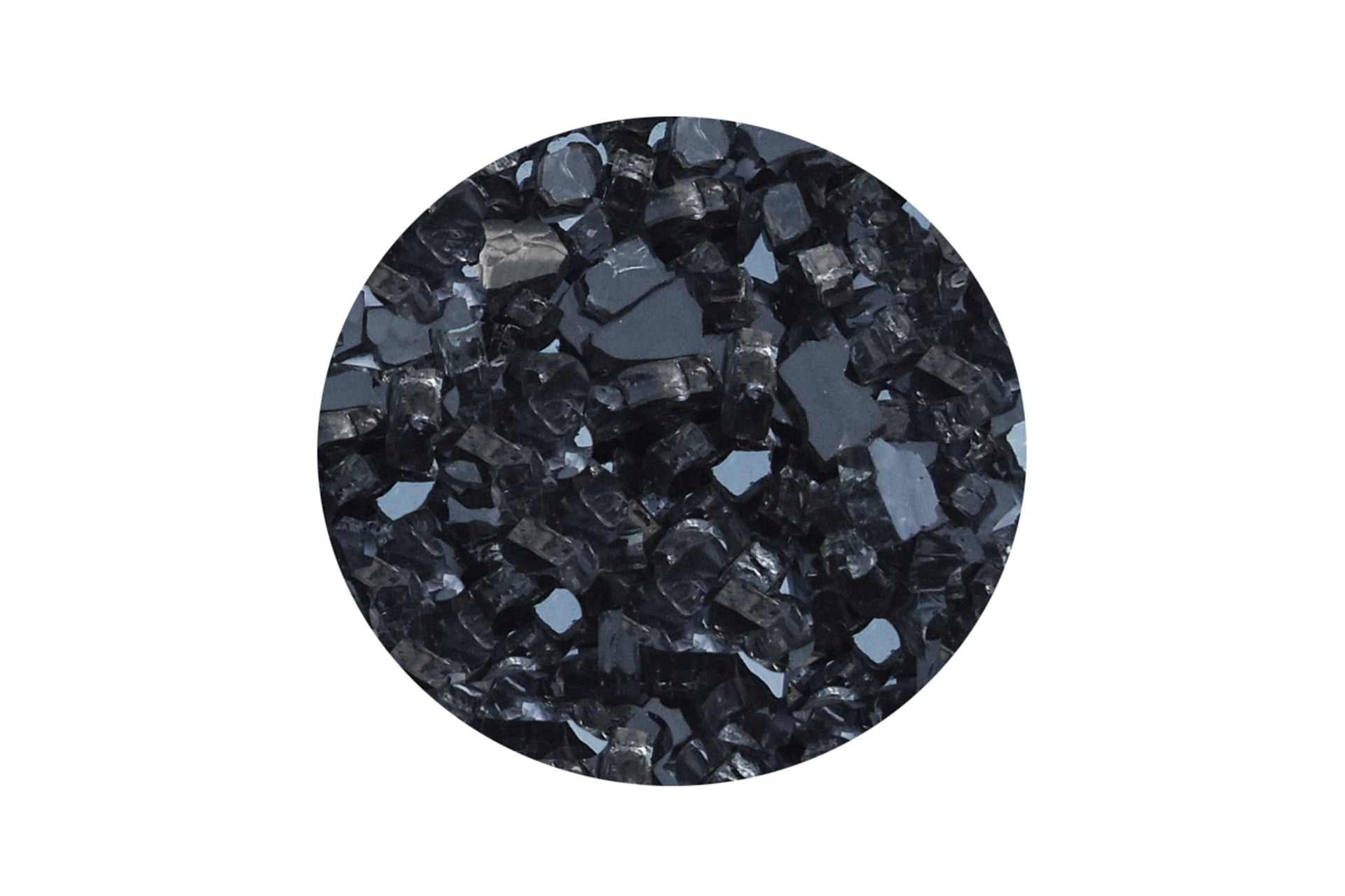 Elementi zwart vuurglas