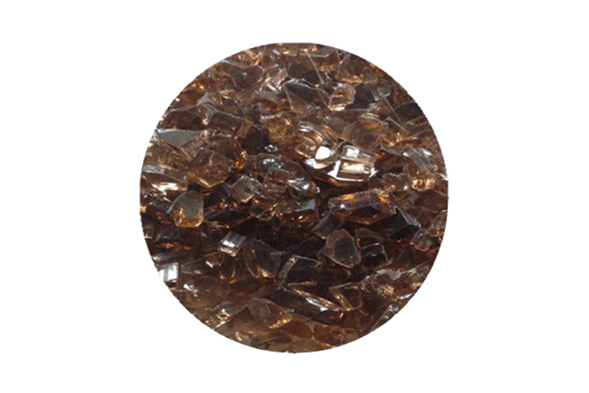 Elementi brons vuurglas