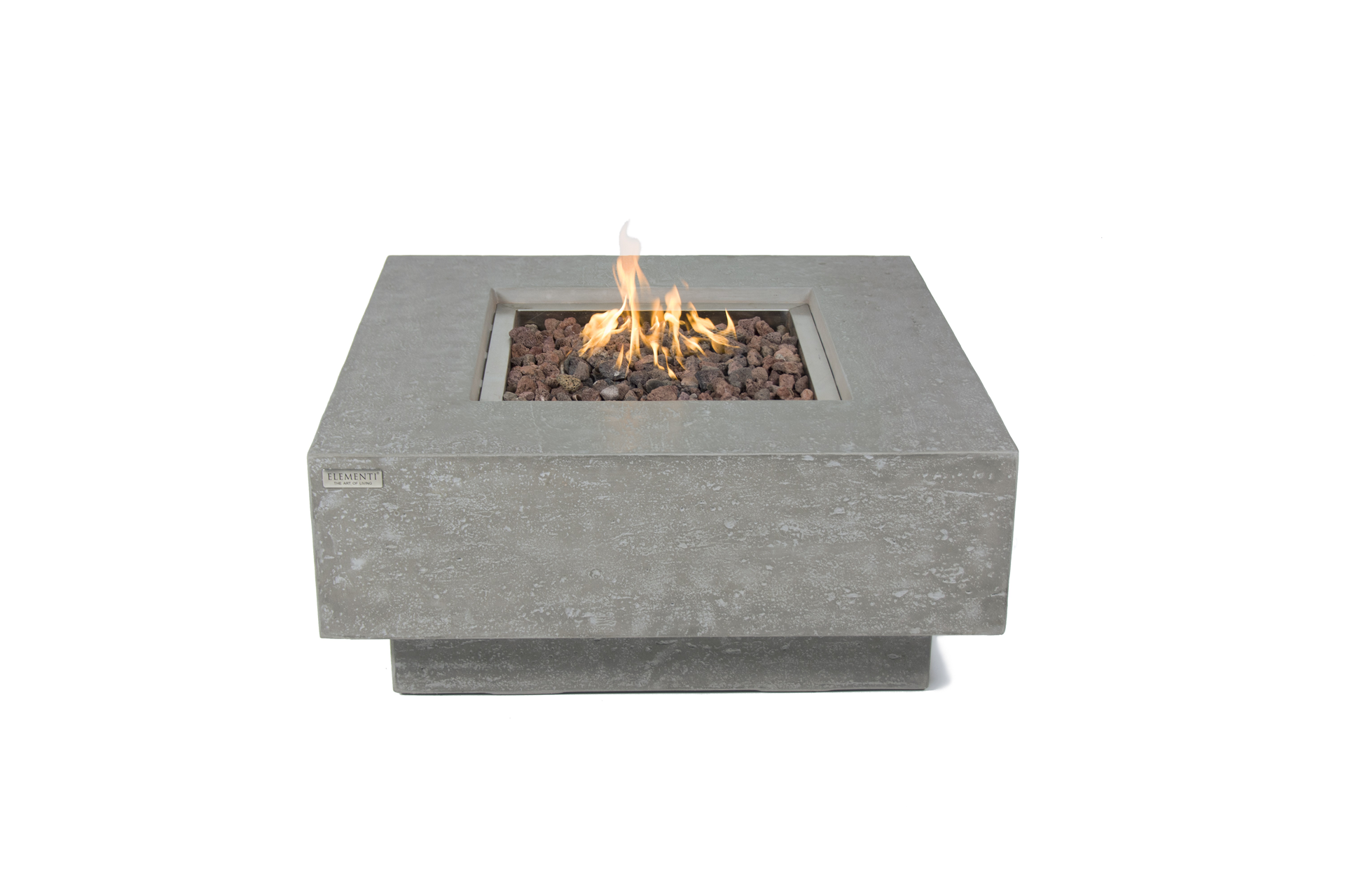 Elementi manhattan vuurtafel gas Lichtgrijs