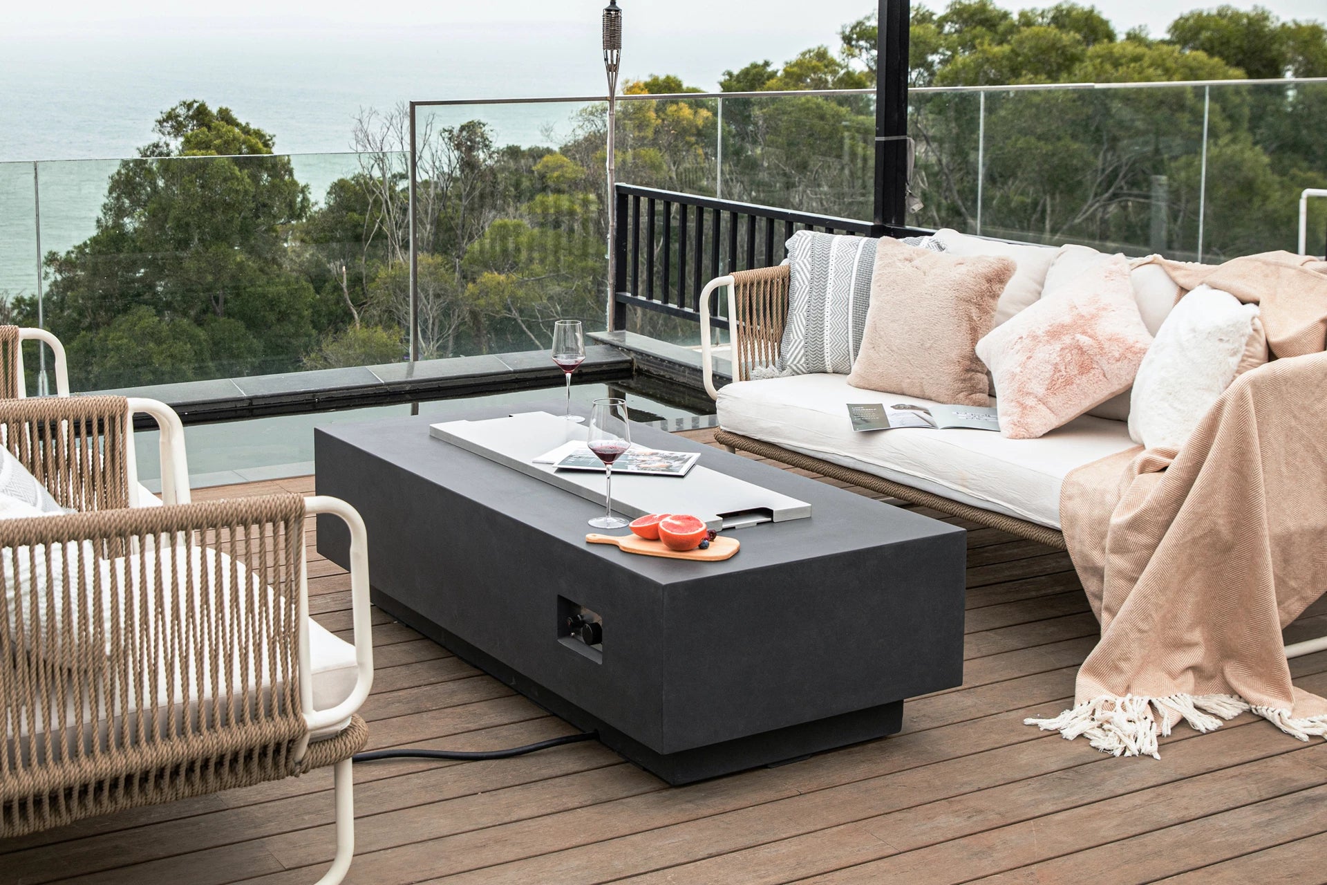 Elementi granville vuurtafel gas