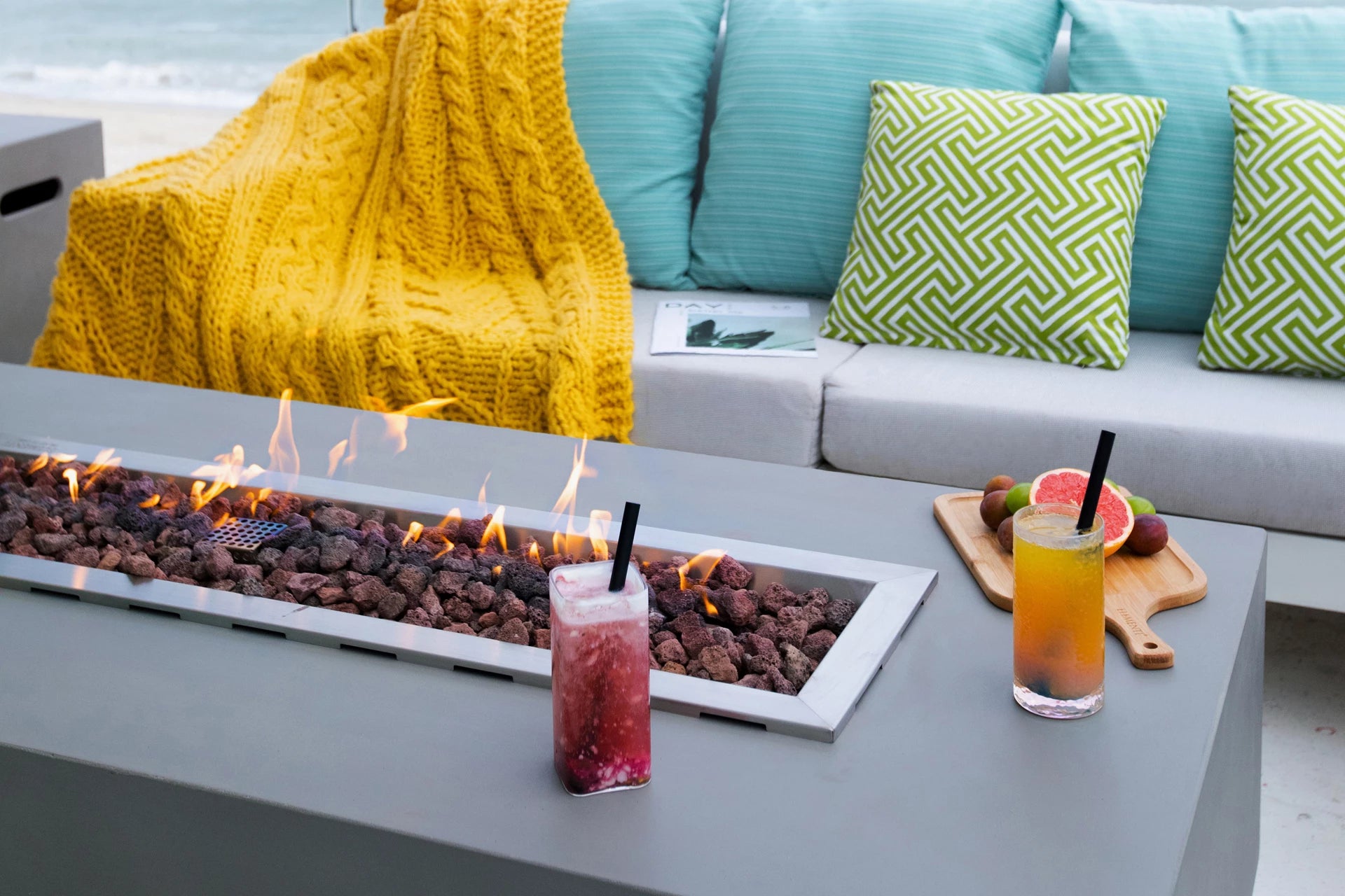 Elementi granville vuurtafel gas