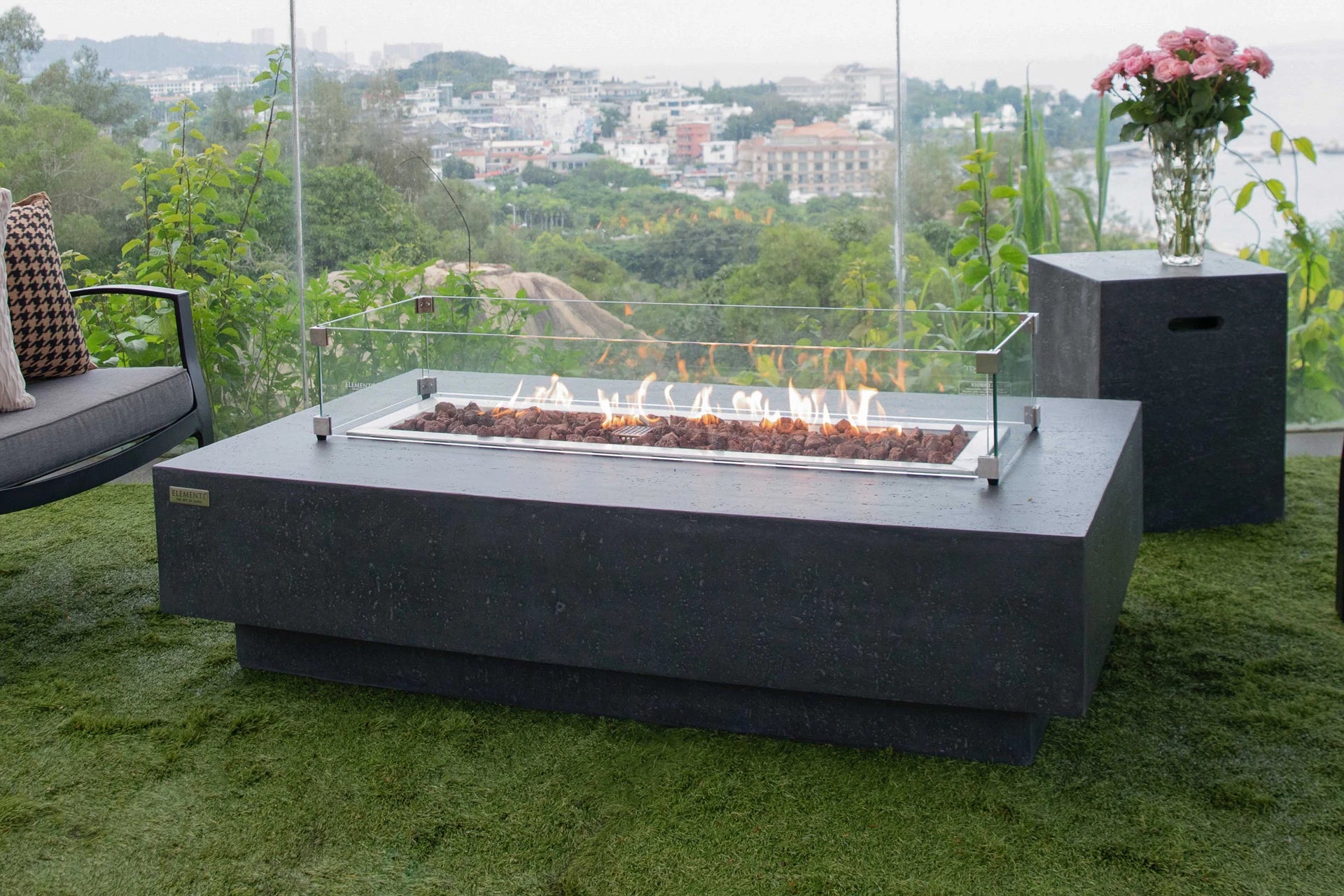 Elementi hampton vuurtafel gas