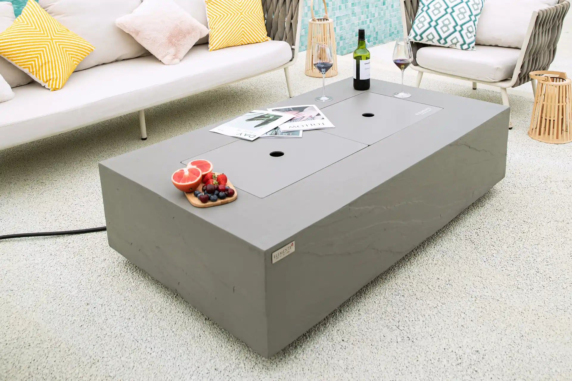 Elementi meteora vuurtafel gas