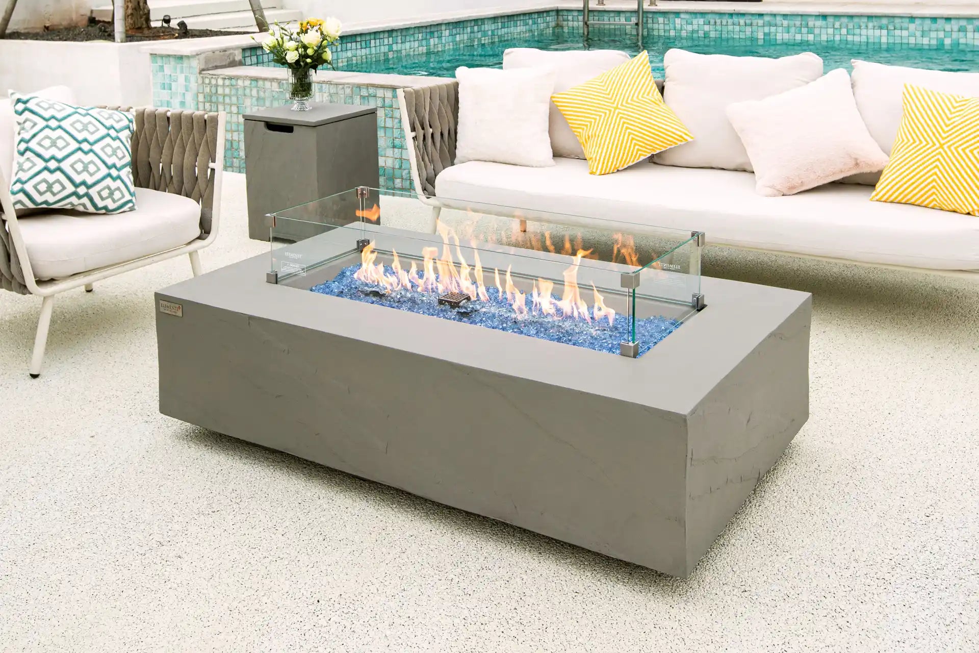 Elementi meteora vuurtafel gas