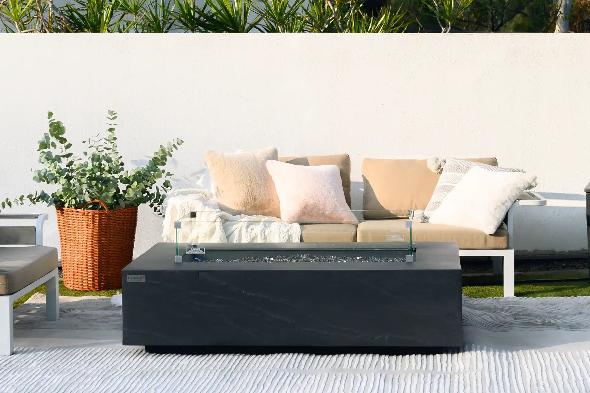 Elementi capetown vuurtafel gas