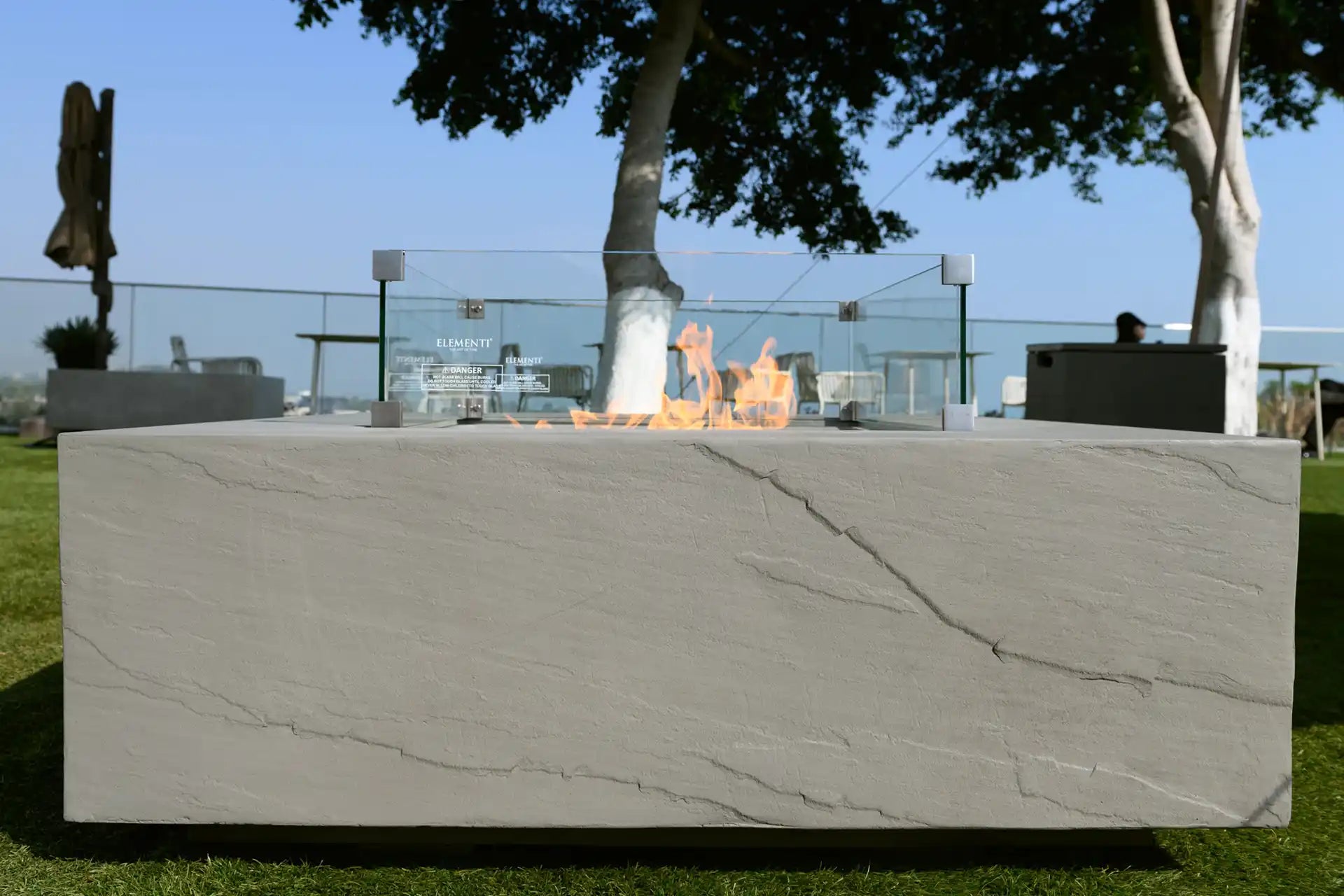 Elementi capertee vuurtafel gas